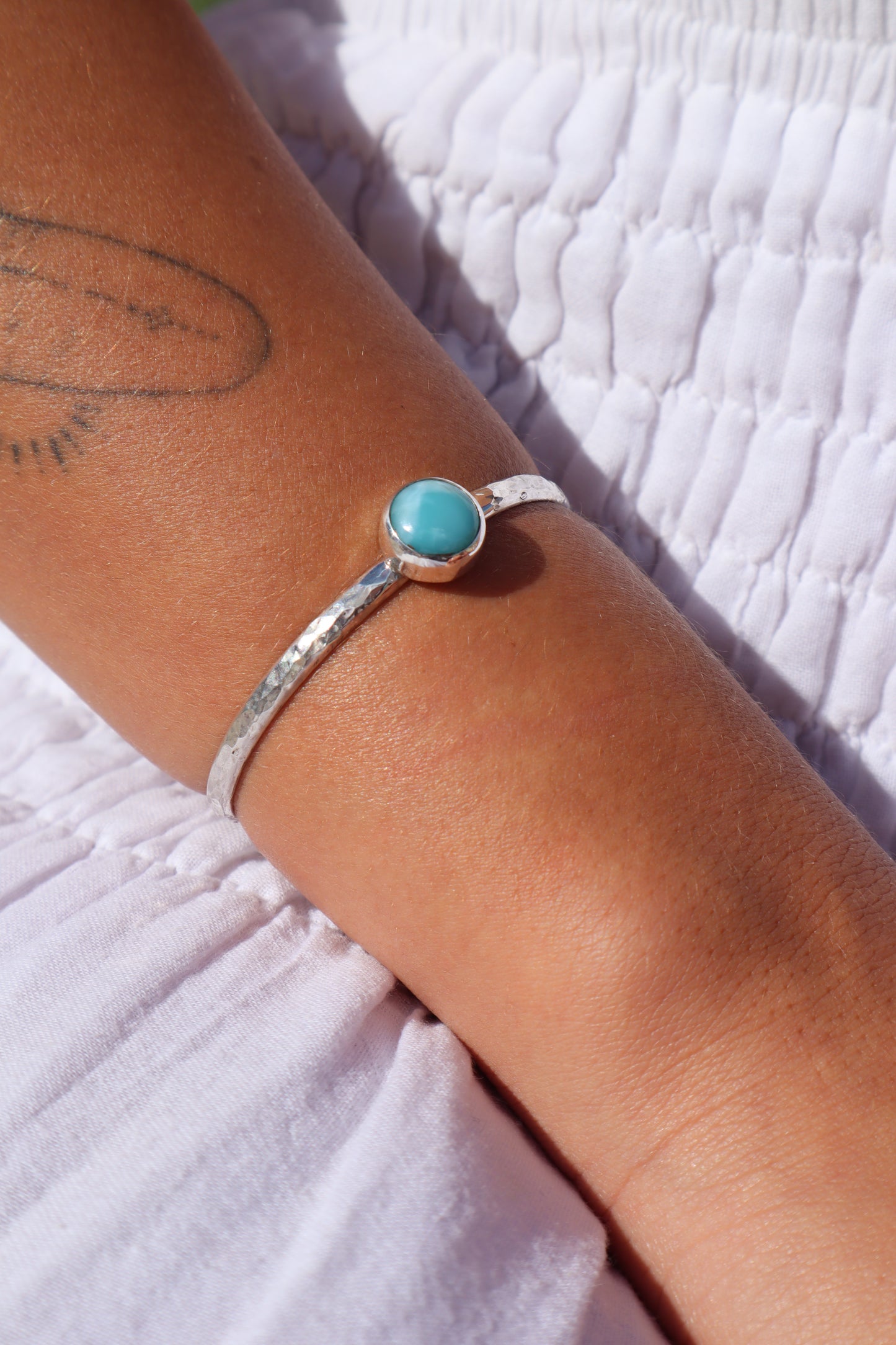 Larimar Wanderer Cuff