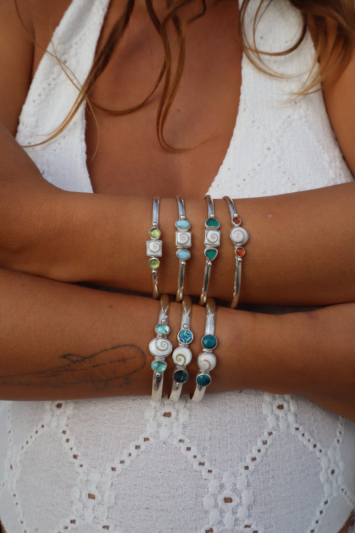 Orange Kyanite Reef Cuff