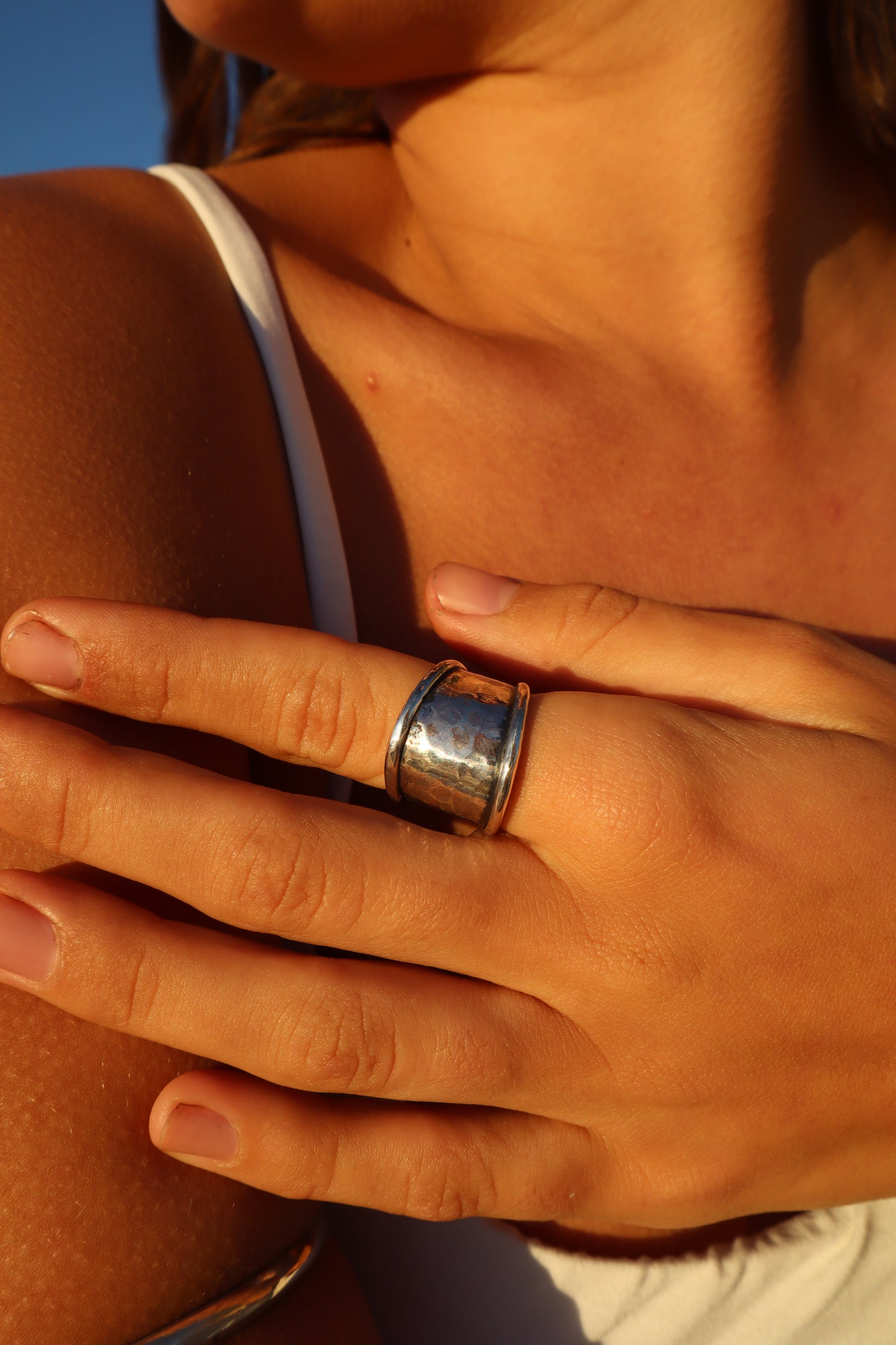 Chunky Silver Ring
