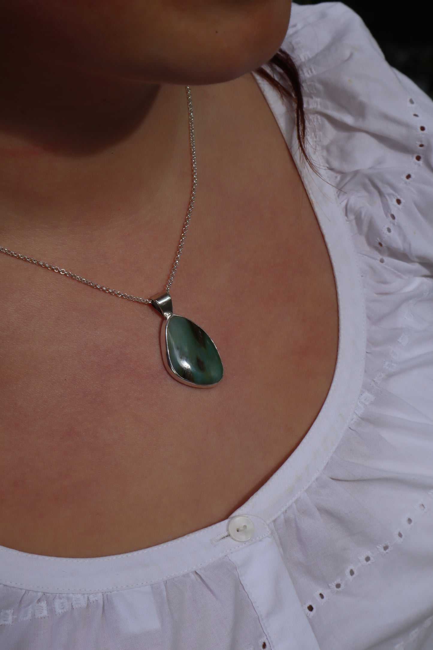 Peruvian Opal Pendant