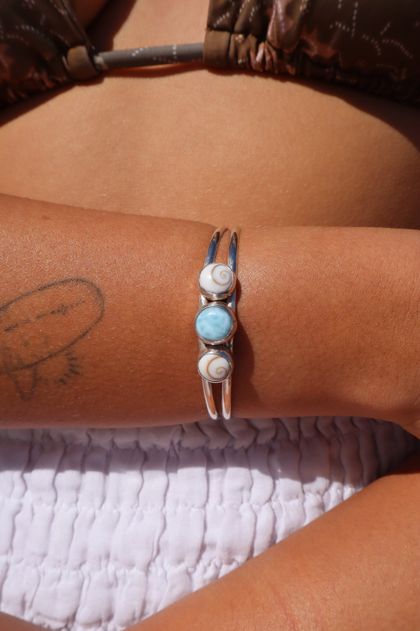 Larimar x Operculum Tidal Cuff