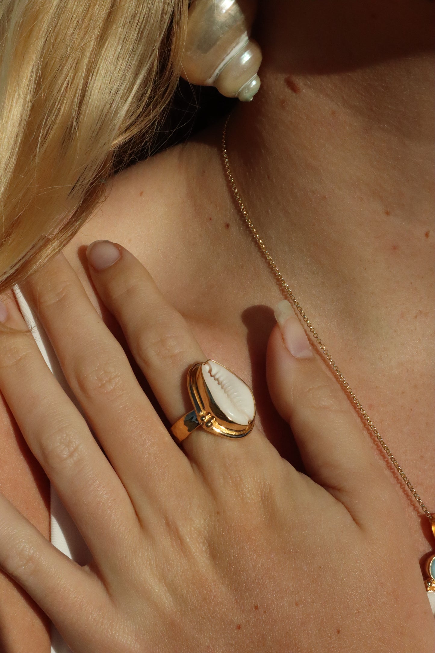 Cowrie Ring