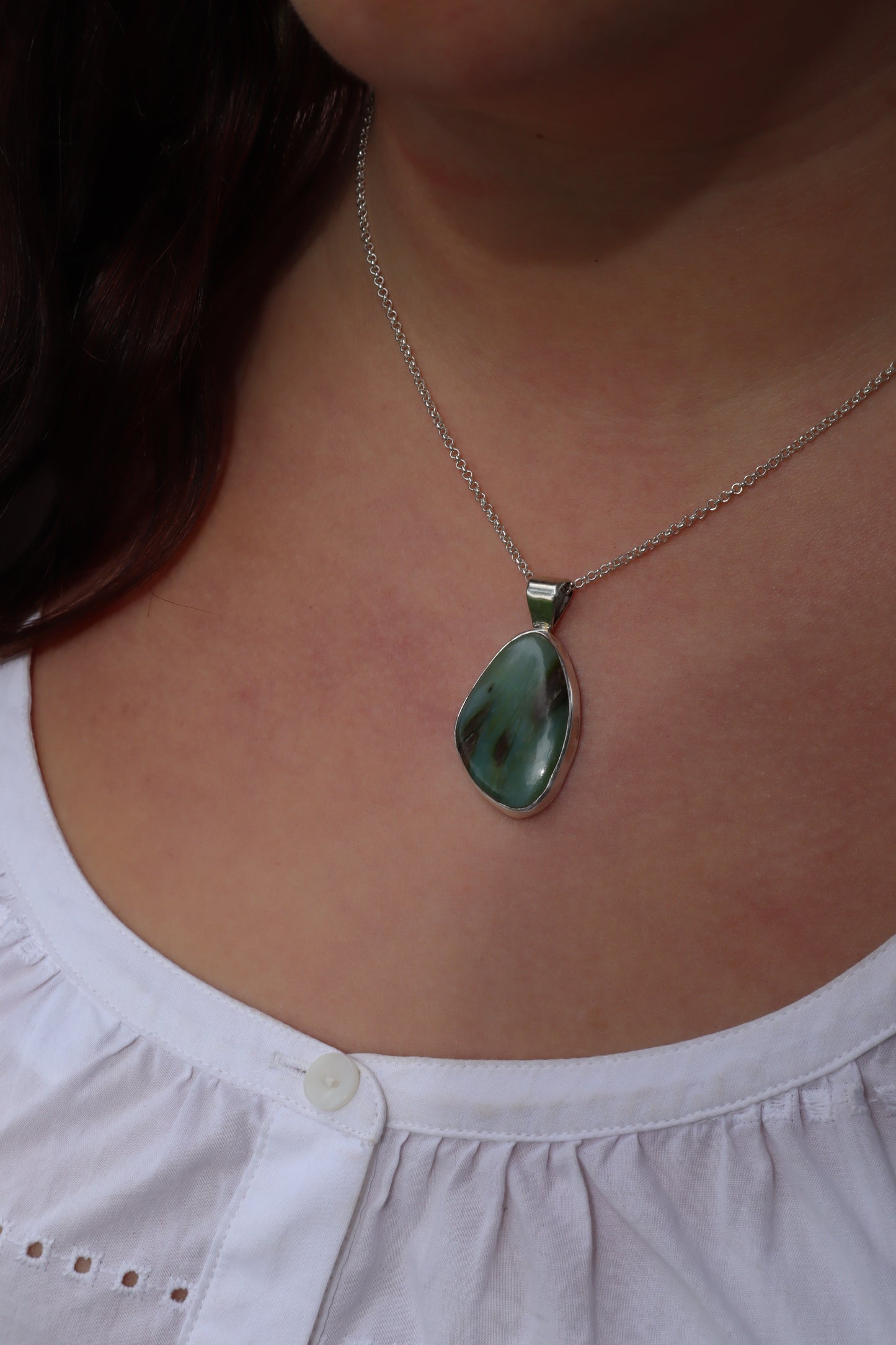 Peruvian Opal Pendant
