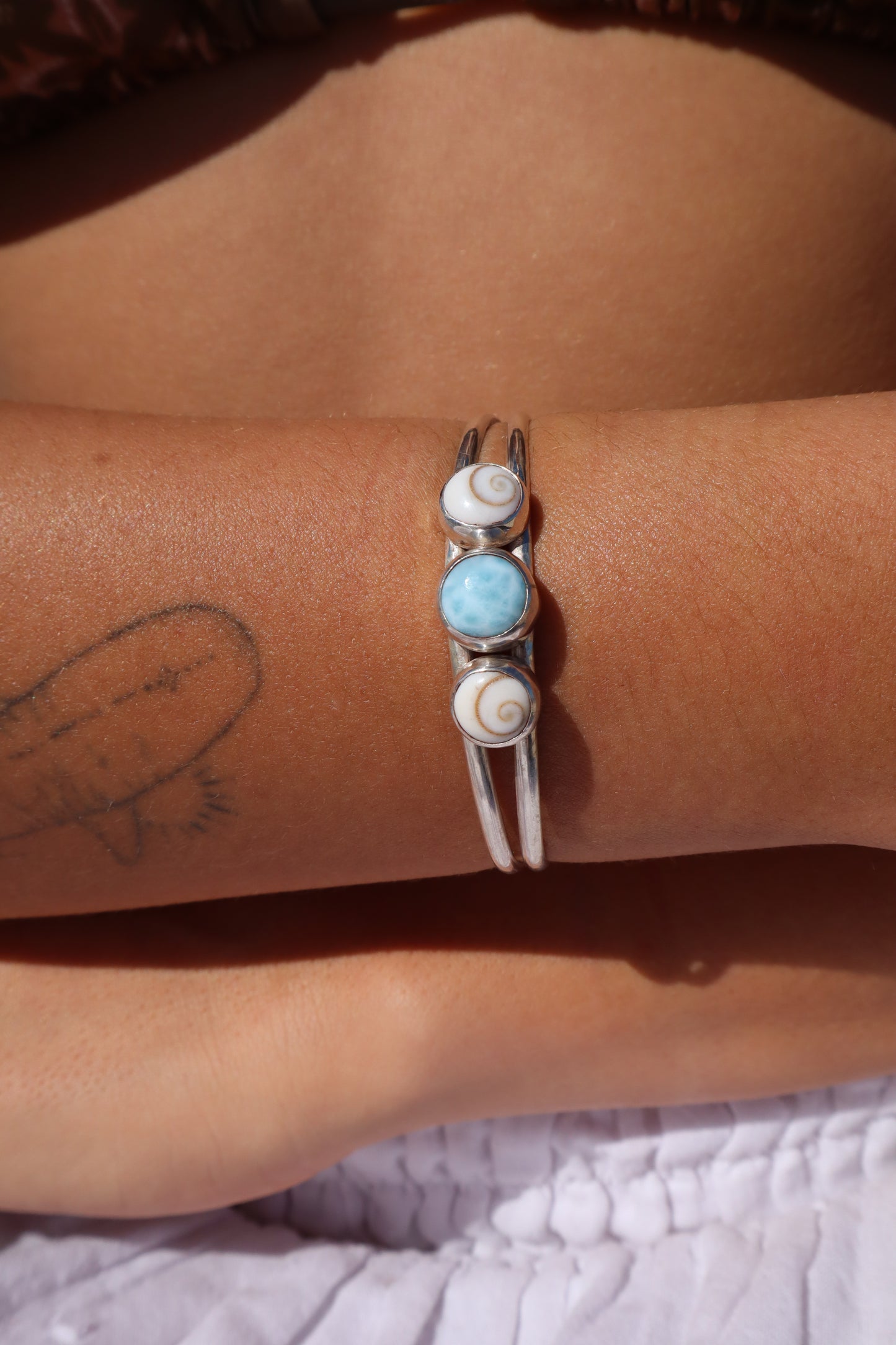 Larimar x Operculum Tidal Cuff