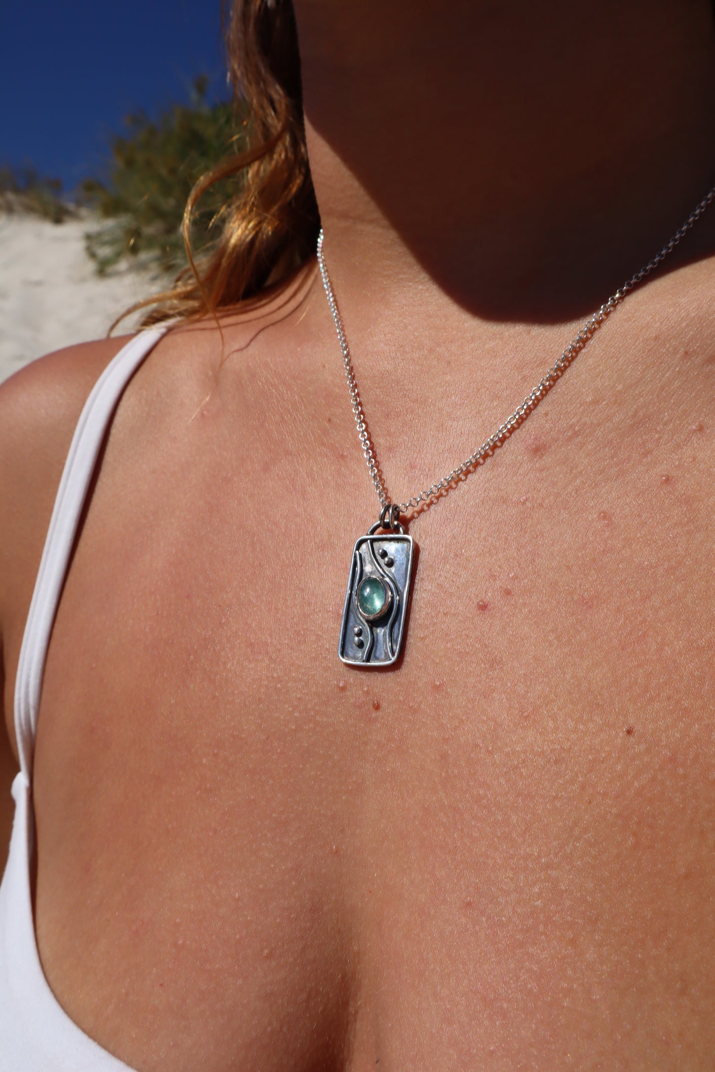 Kyanite River Pendant
