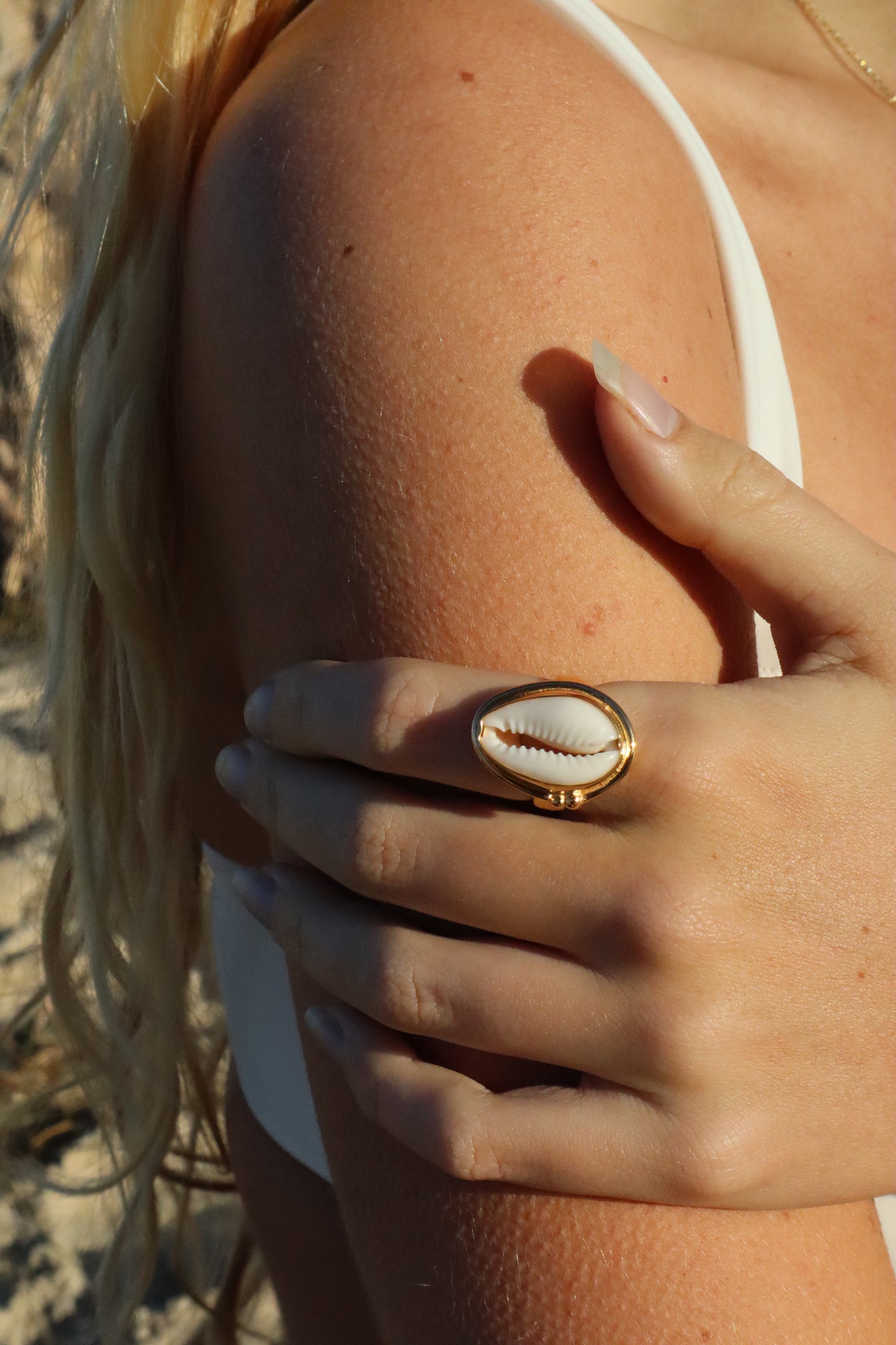 Cowrie Ring