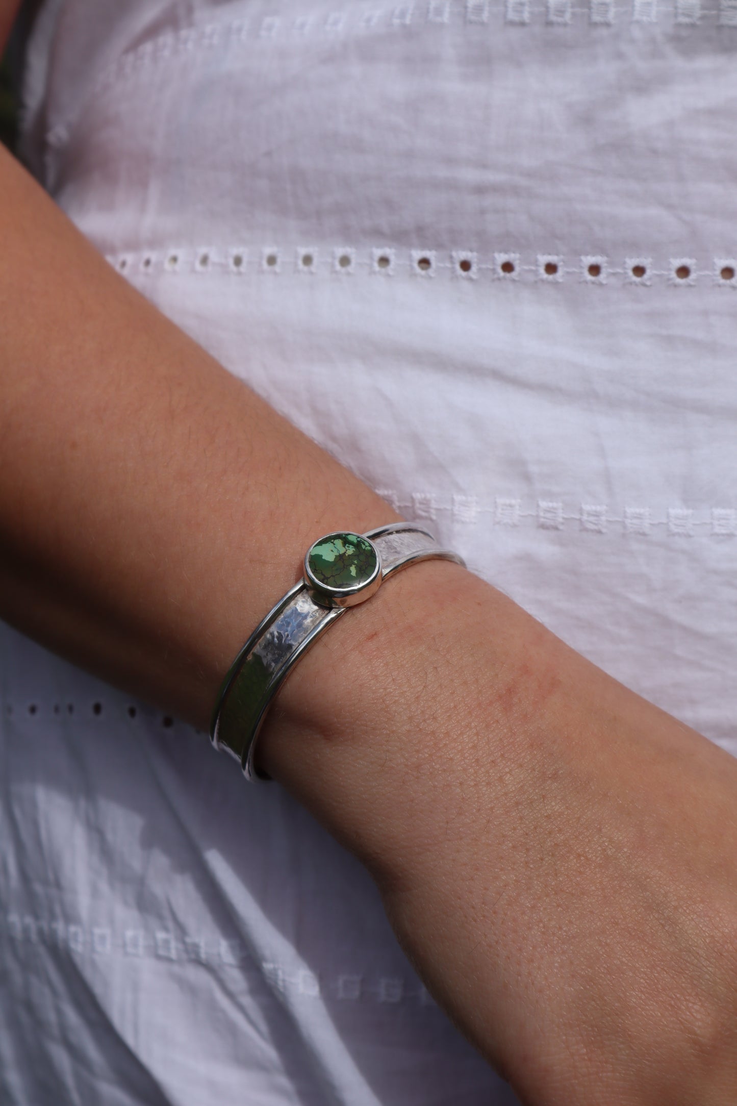 Triple Turquoise Cuff