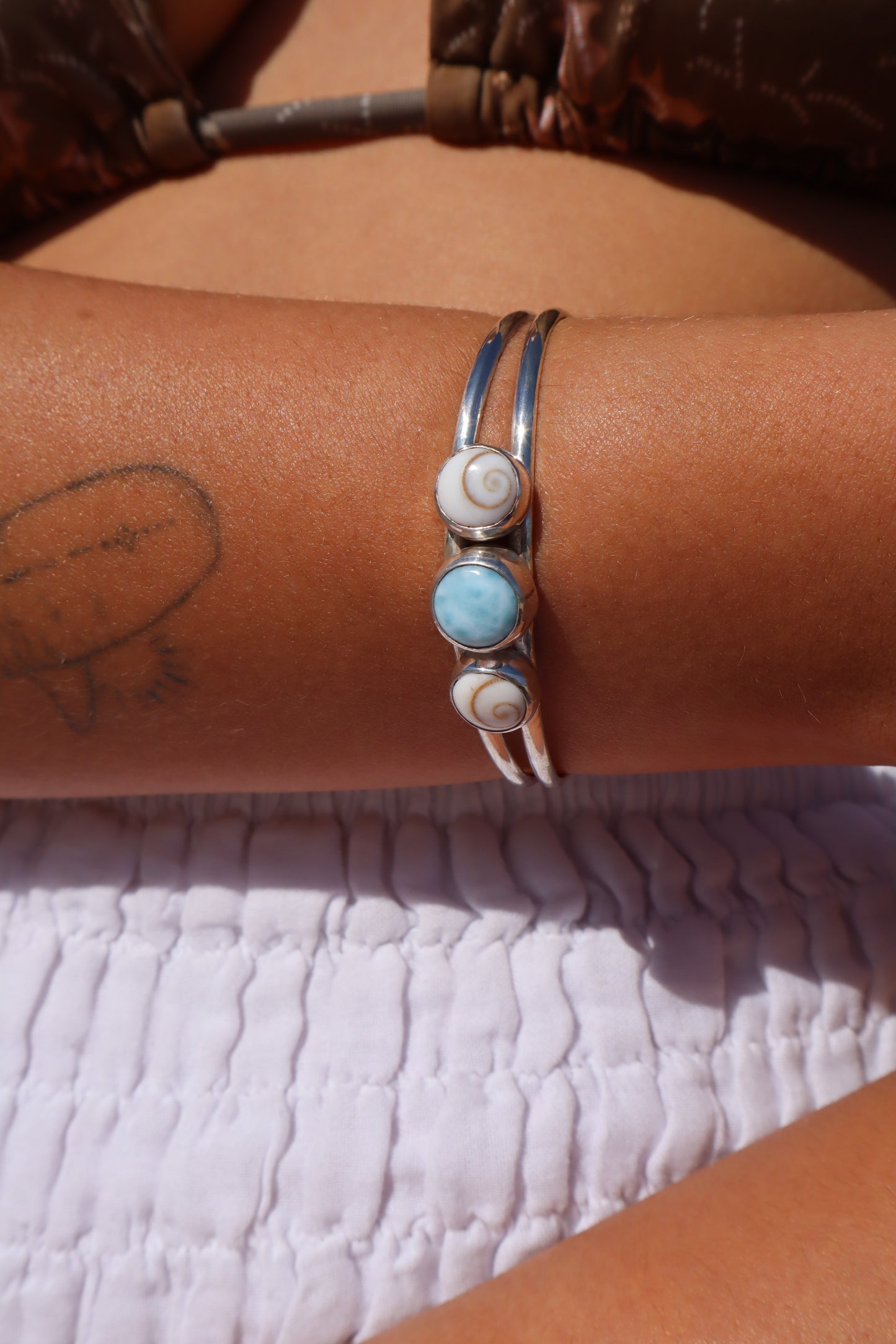 Larimar x Operculum Tidal Cuff