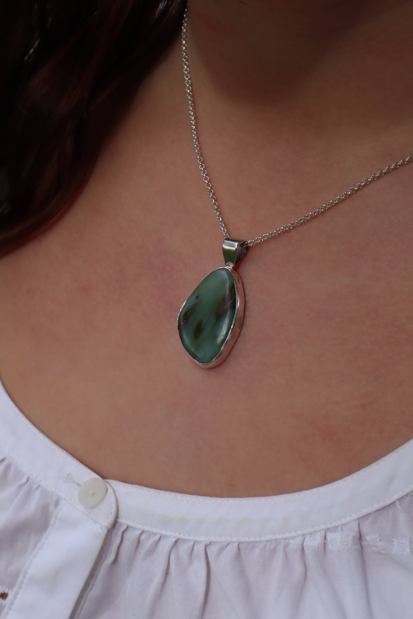 Peruvian Opal Pendant