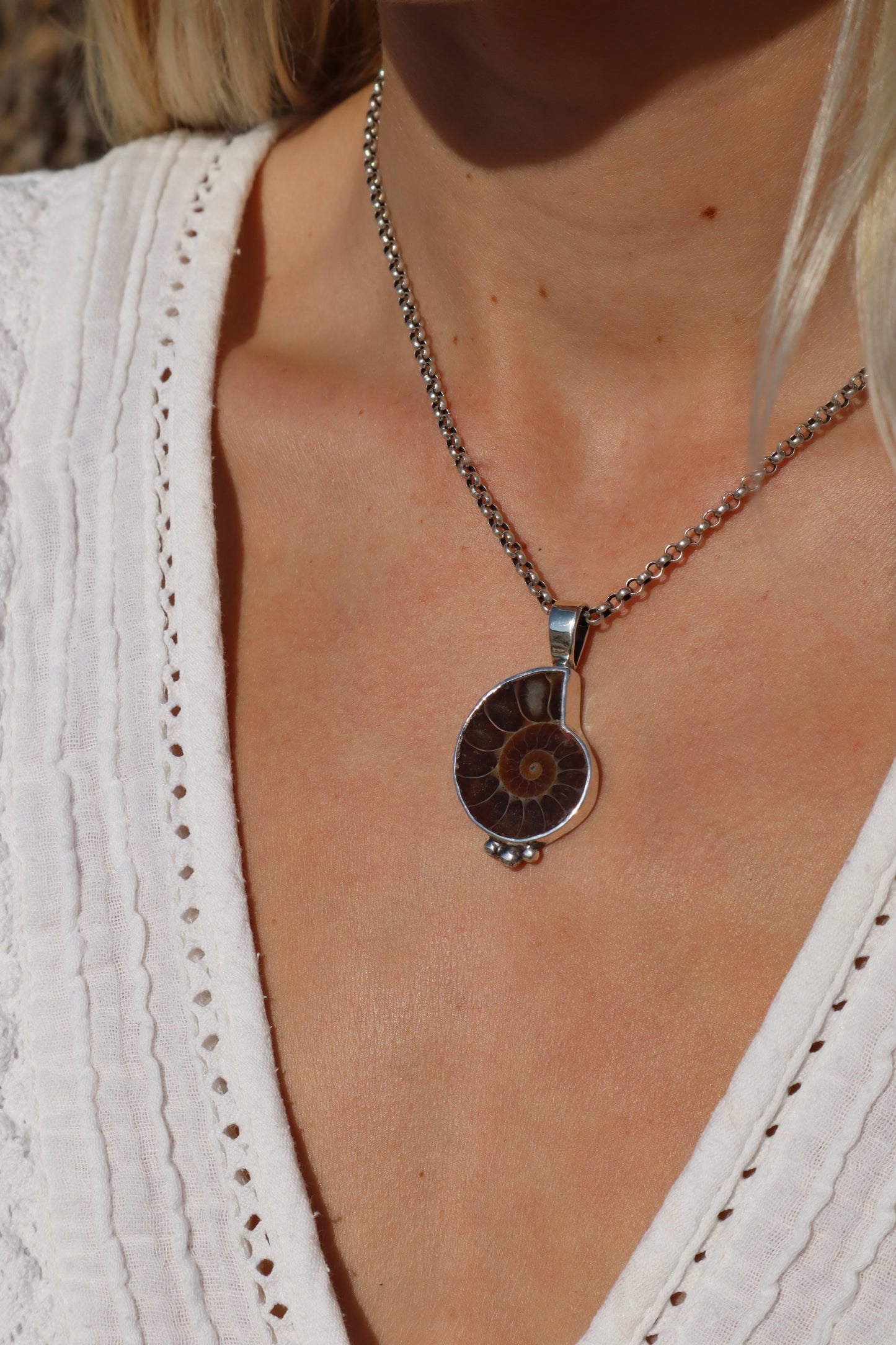 Ammonite Pendant