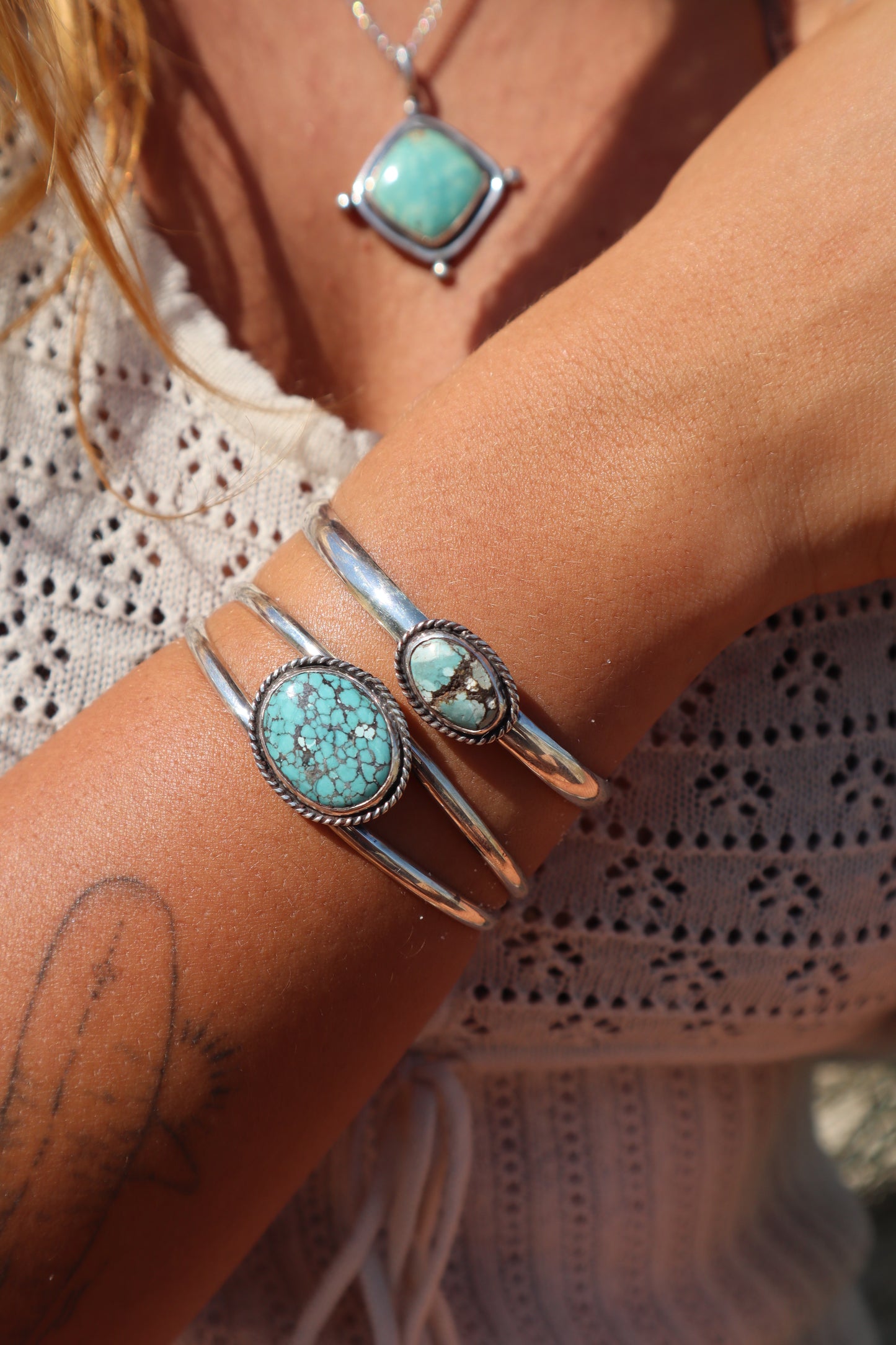 Turquoise Tidal Cuff