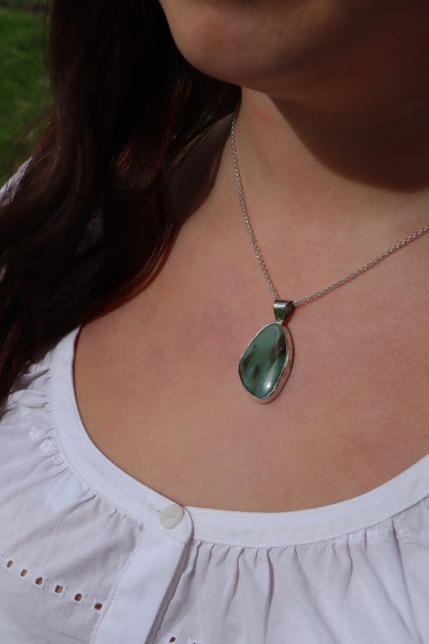 Peruvian Opal Pendant