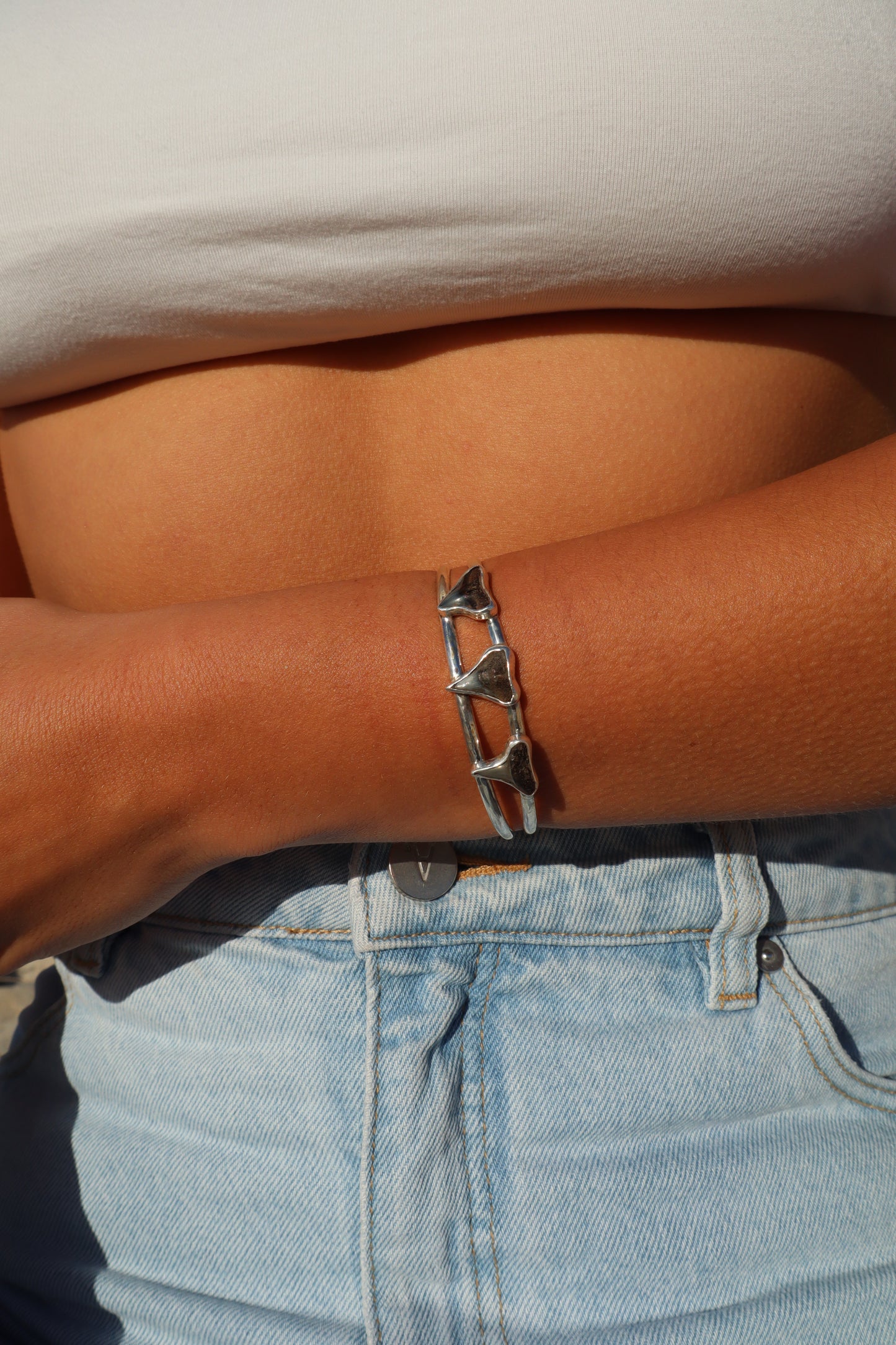 Shark Tooth Tidal Cuff