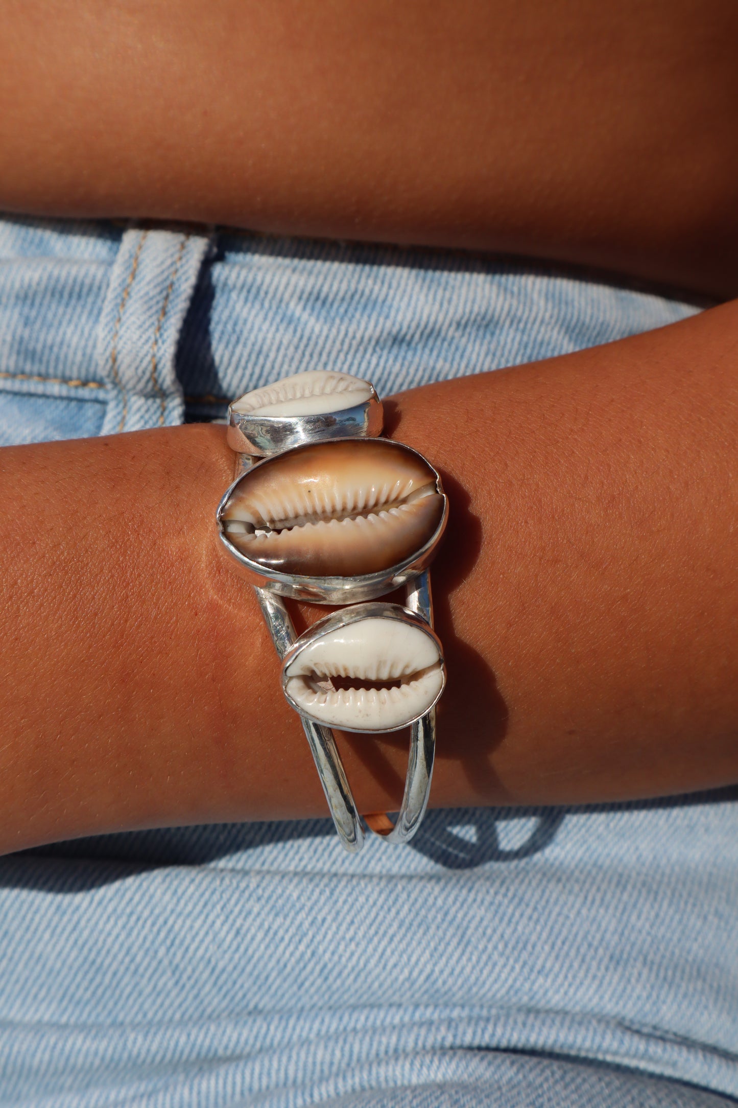 Sea Lovers Cowrie Cuff