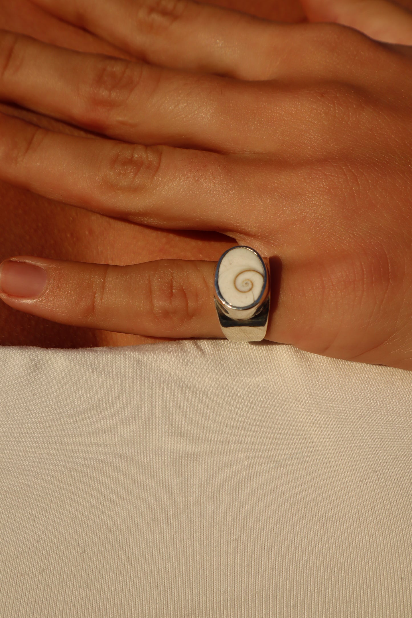 Operculum Signet Ring SIZE K - 5 1/4