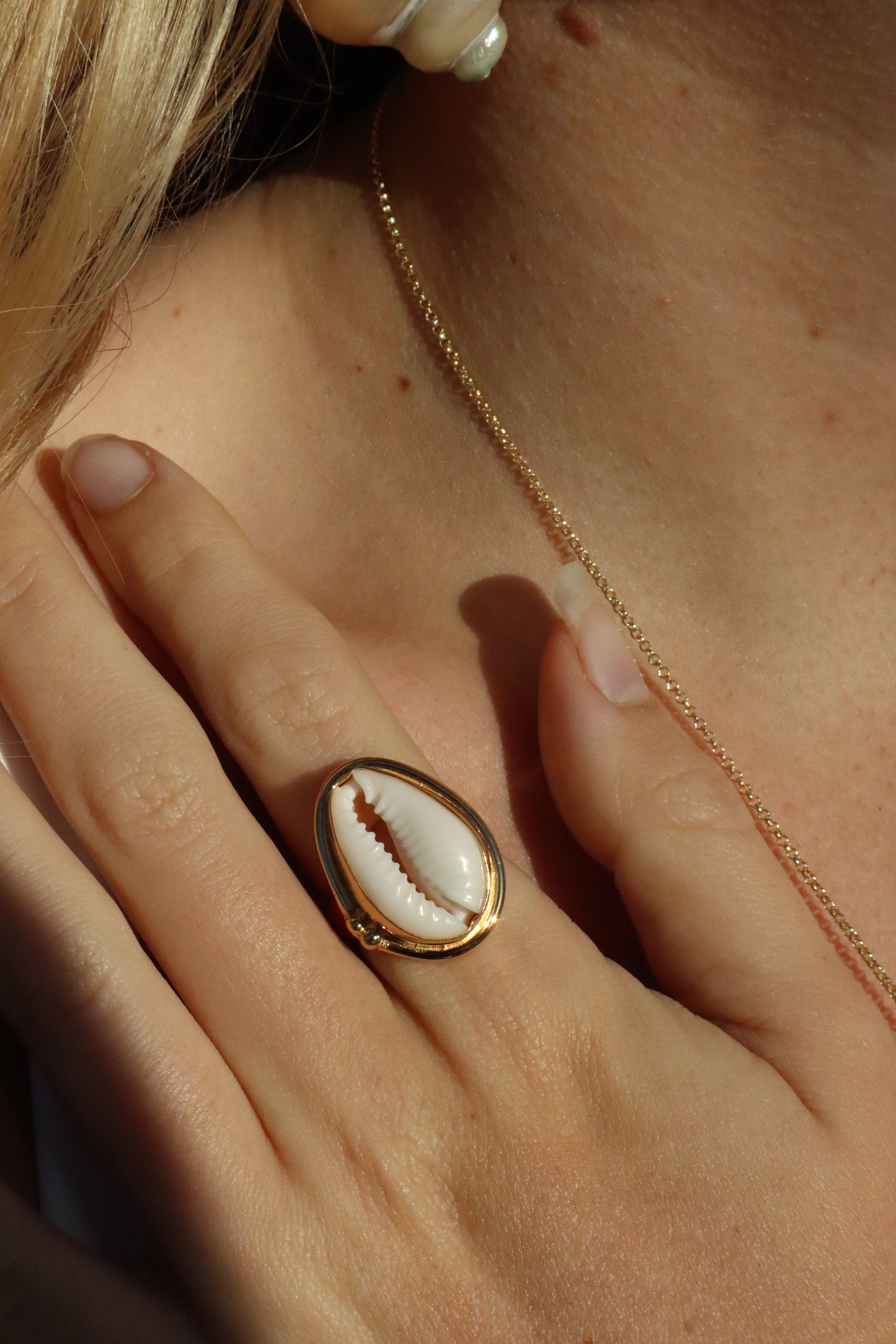 Cowrie Ring