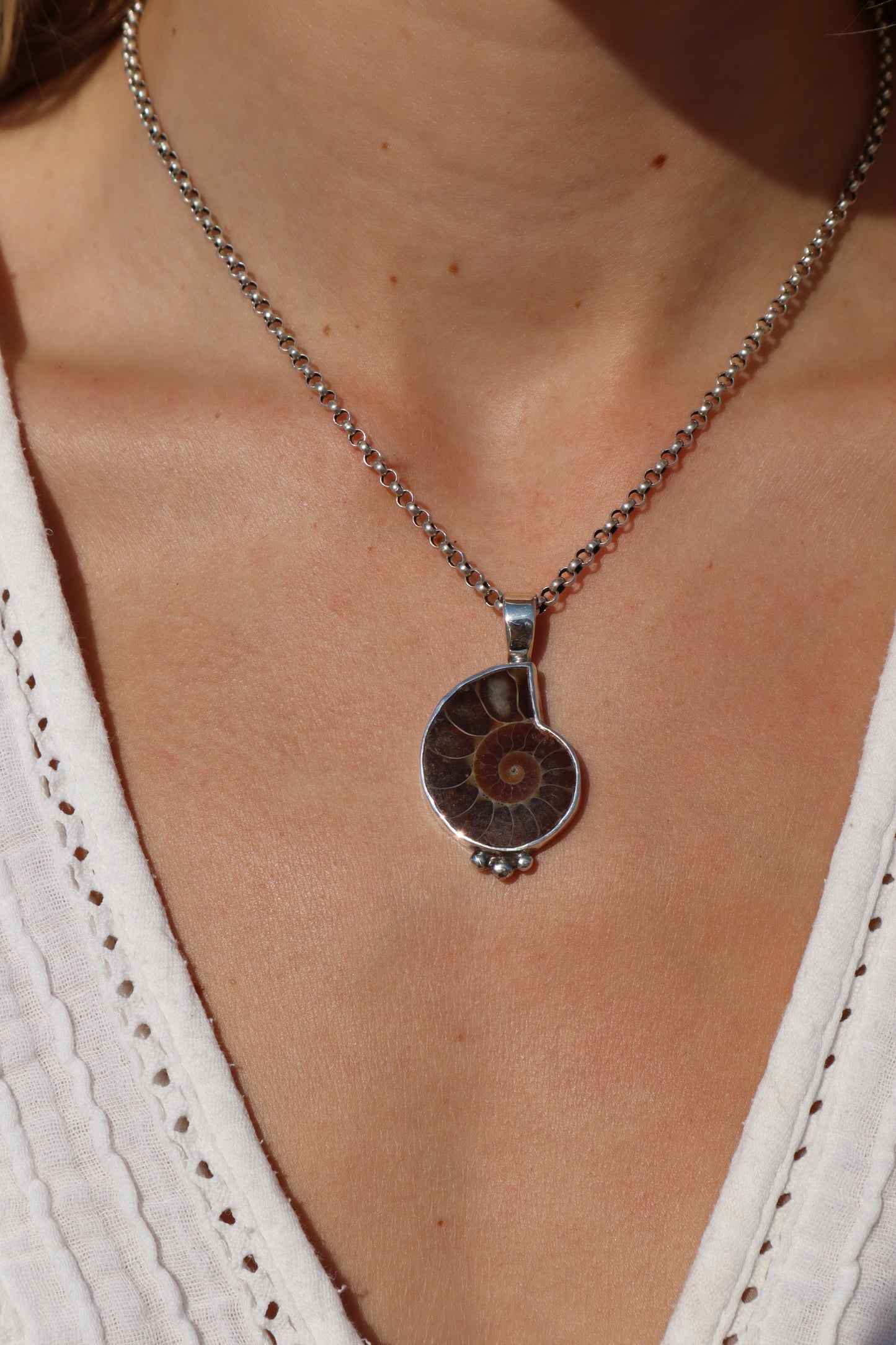 Ammonite Pendant