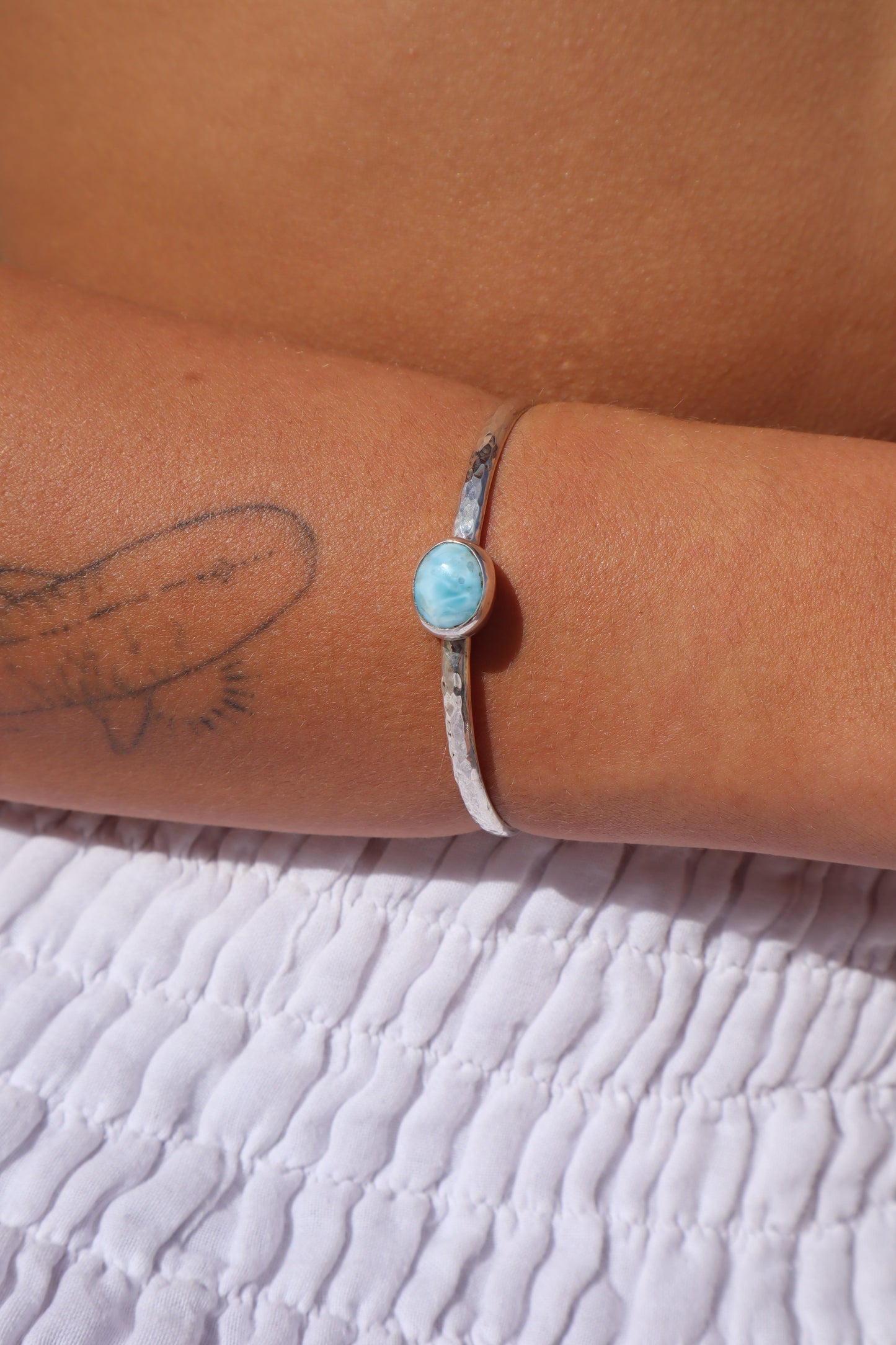 Larimar Wanderer Cuff