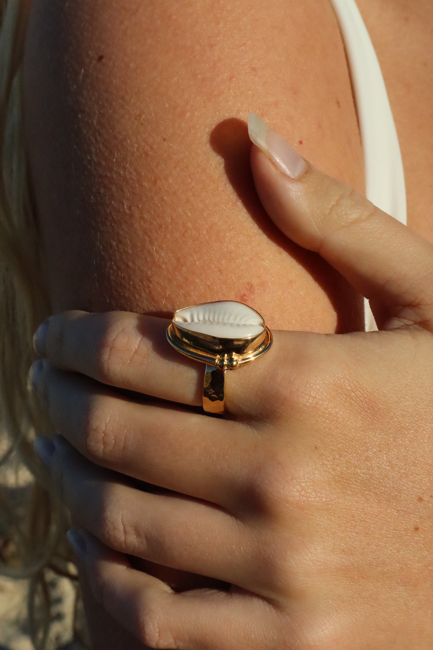 Cowrie Ring