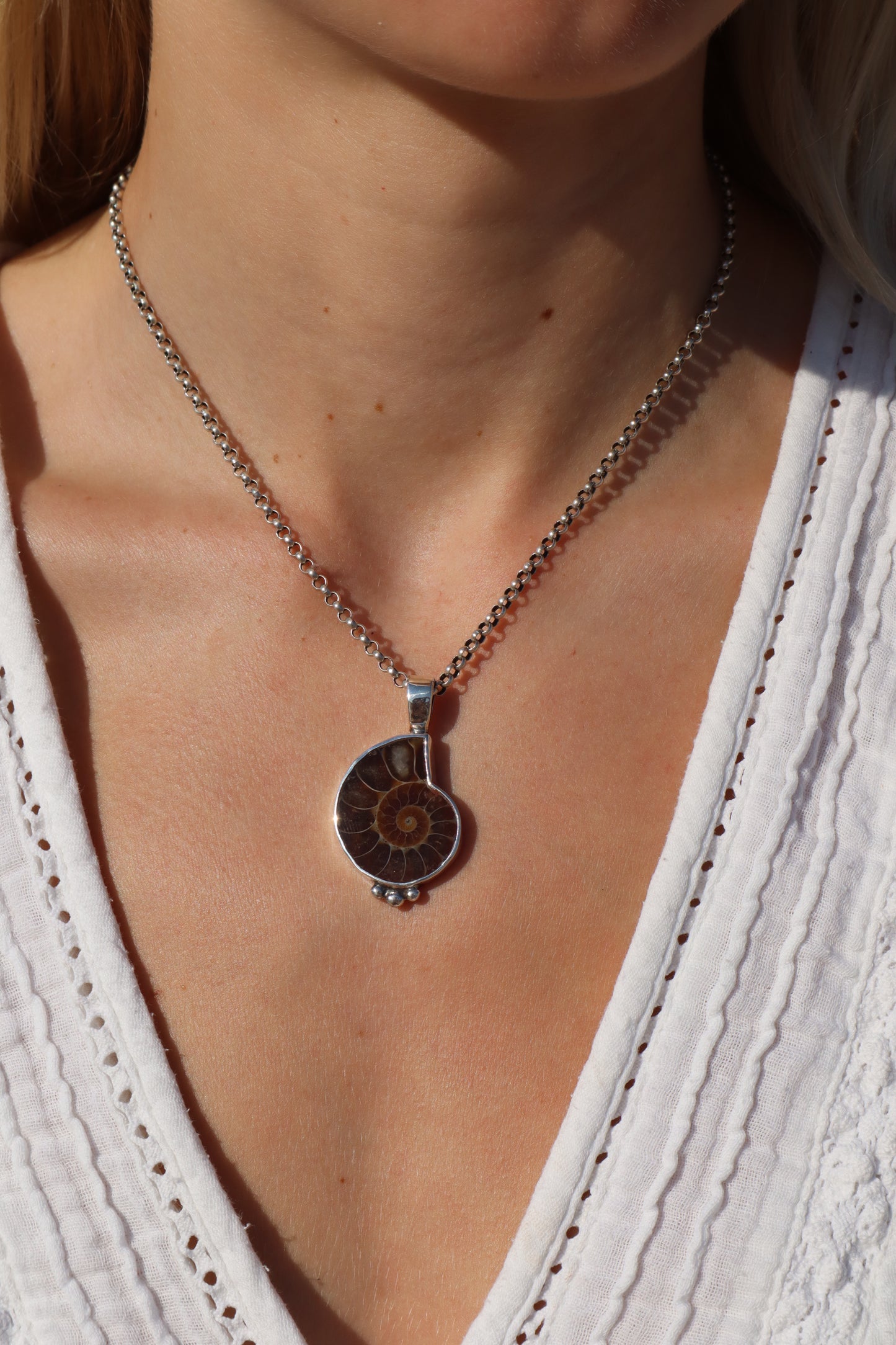 Ammonite Pendant