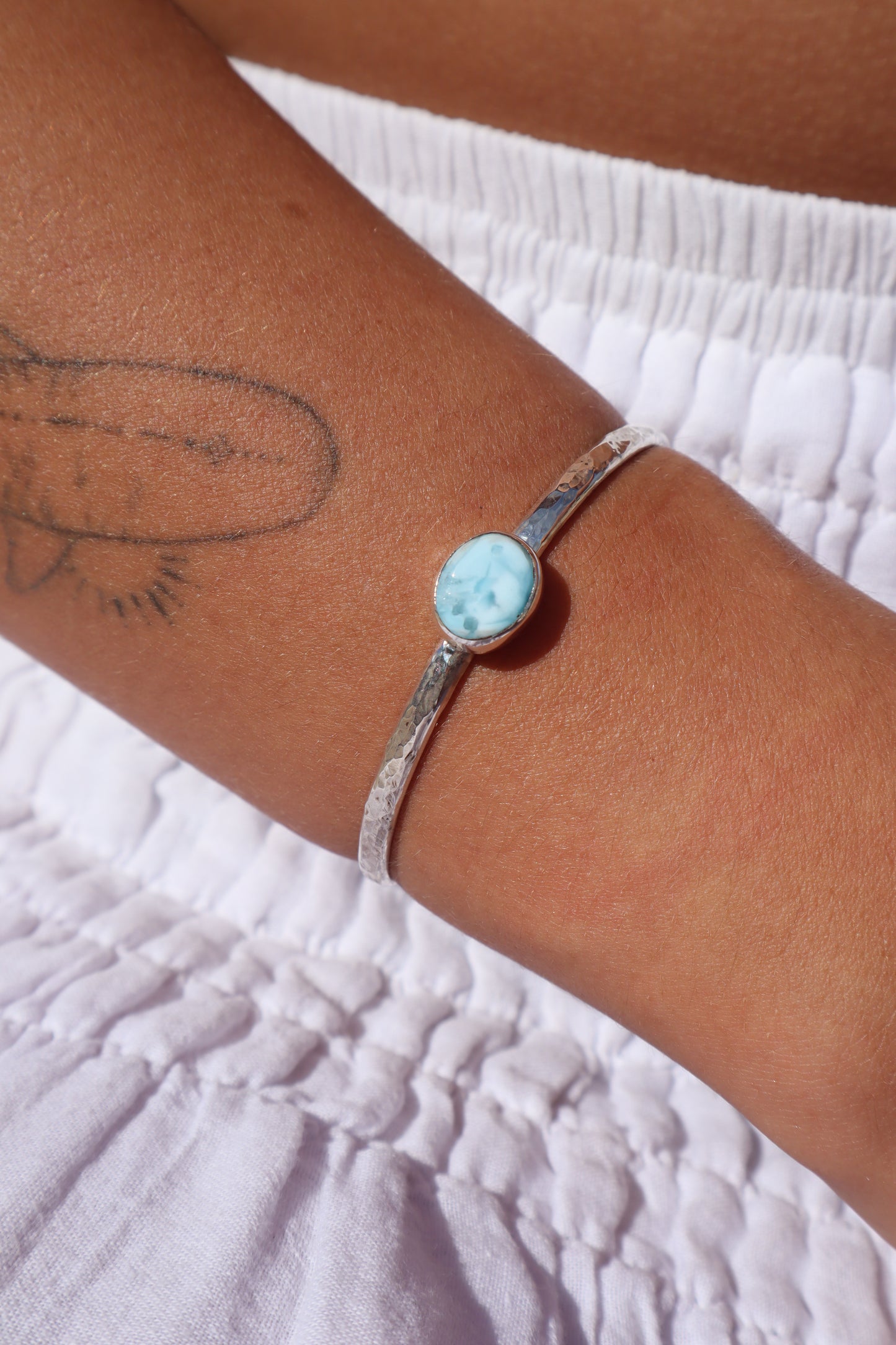 Larimar Wanderer Cuff