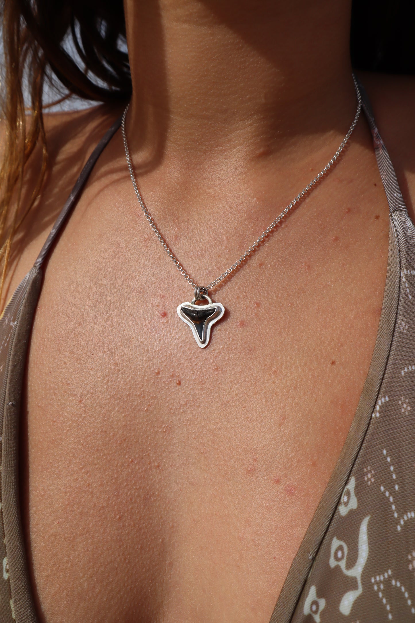 Shark Tooth Frame Pendant