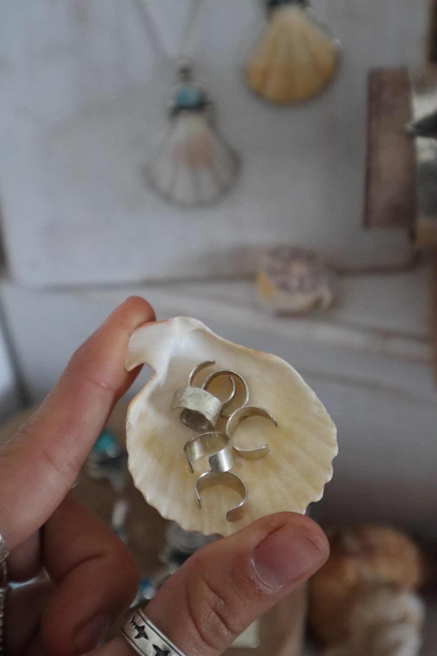 Hammered Ear Cuff