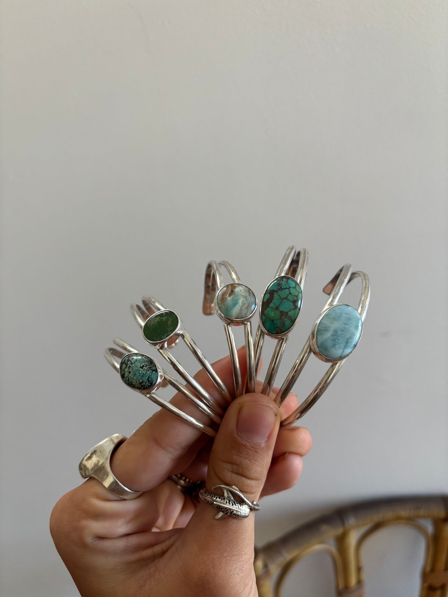 Carribean Calcite Tidal Cuff