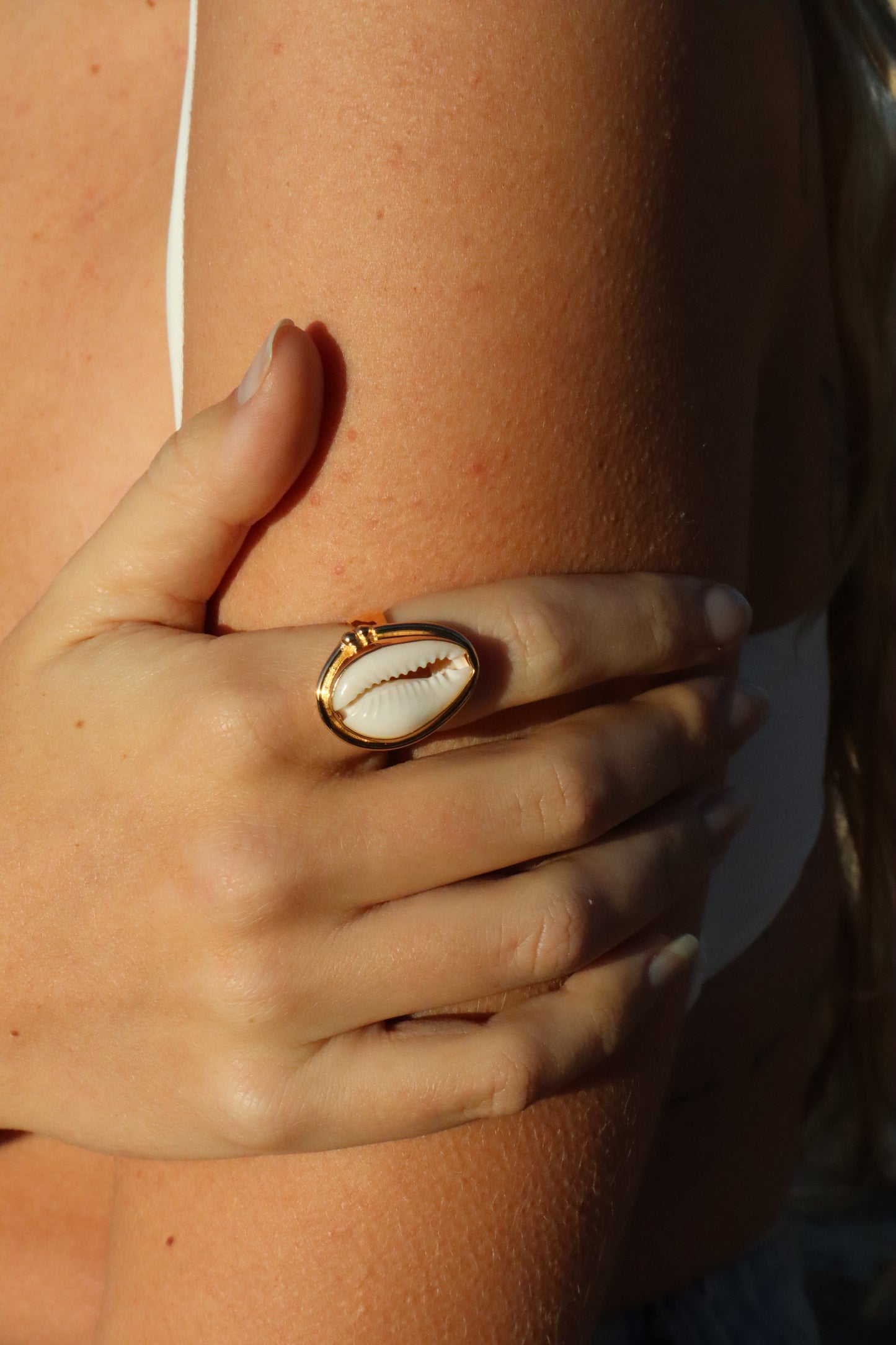 Cowrie Ring