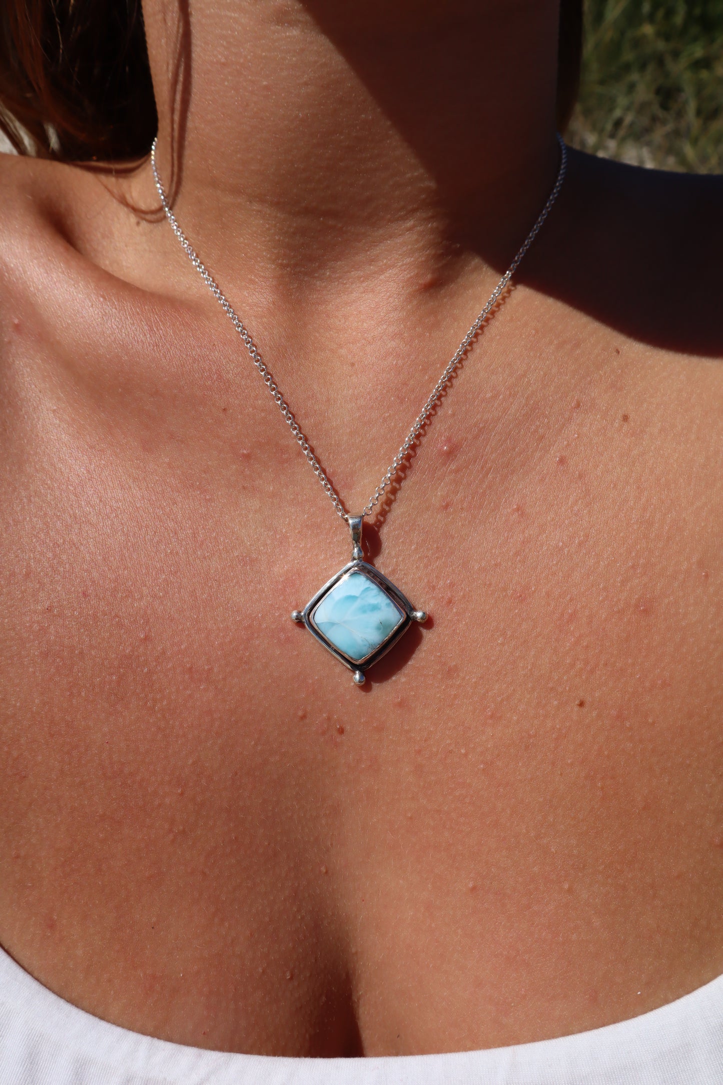 Larimar Pendant