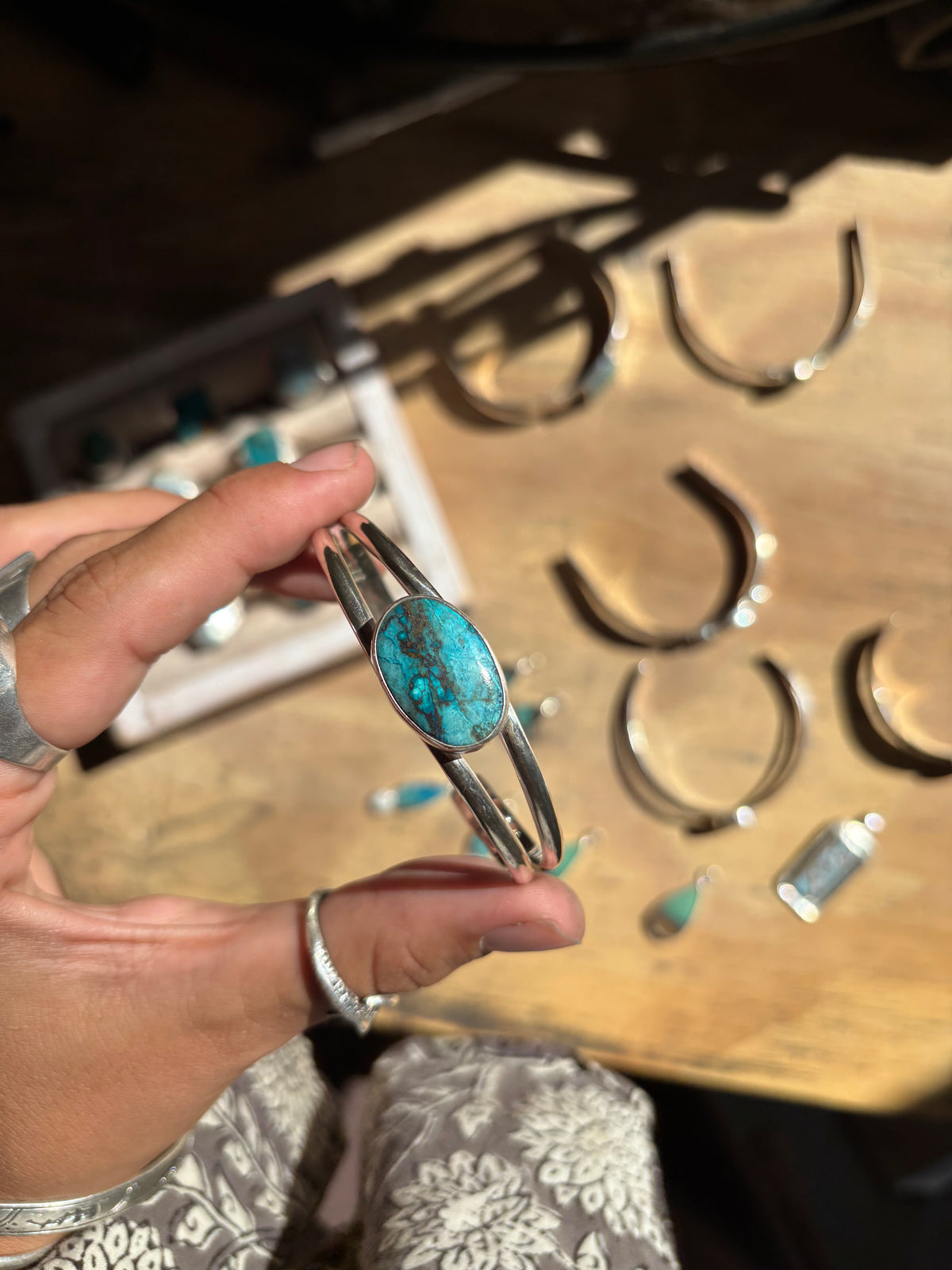 Shattuckite Tidal Cuff