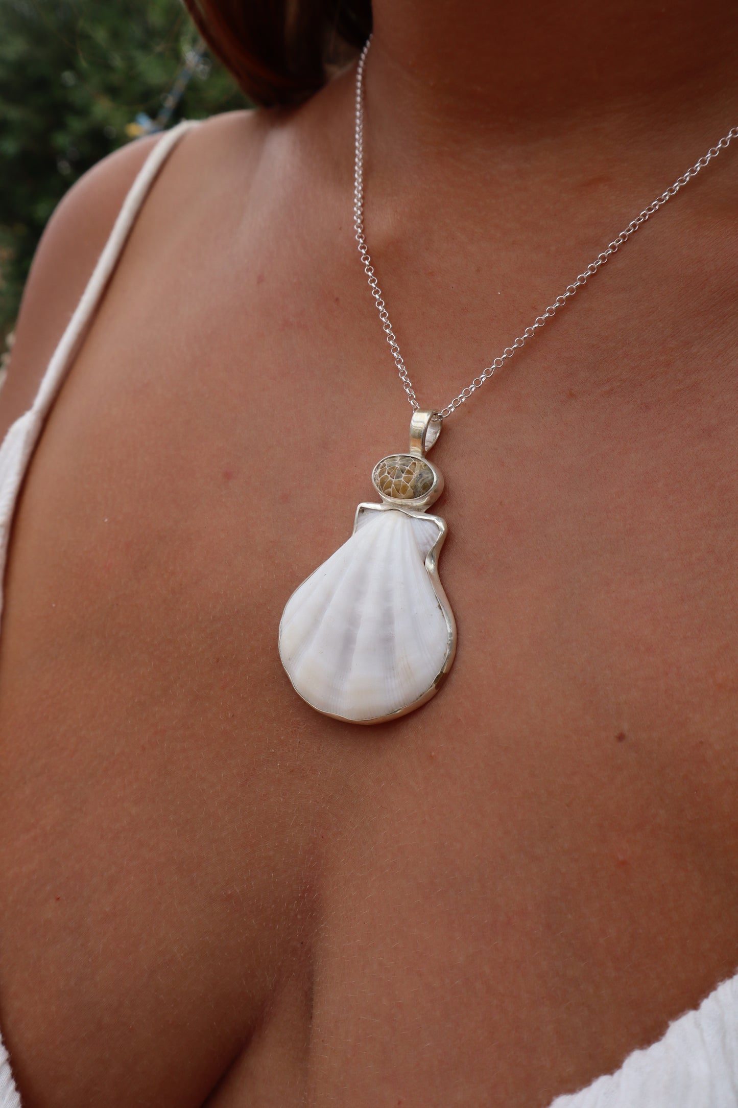 Coral Sea Fan Pendant