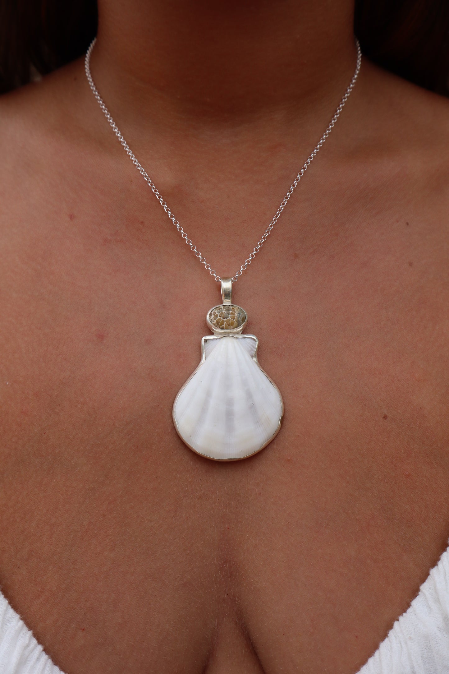 Coral Sea Fan Pendant