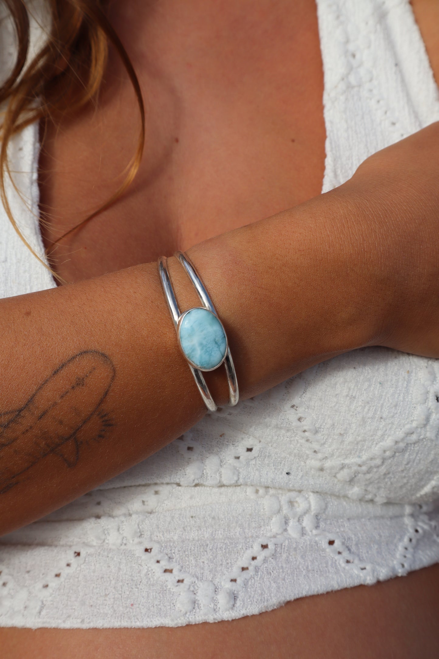 Larimar Tidal Cuff