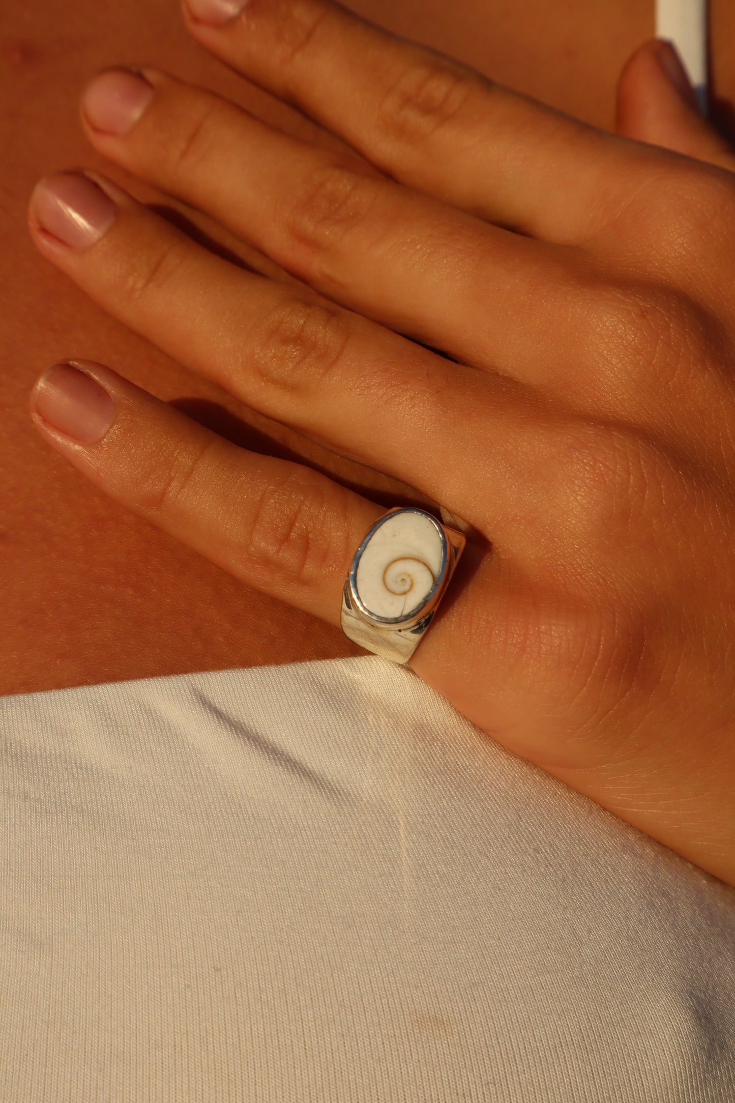 Operculum Signet Ring SIZE K - 5 1/4