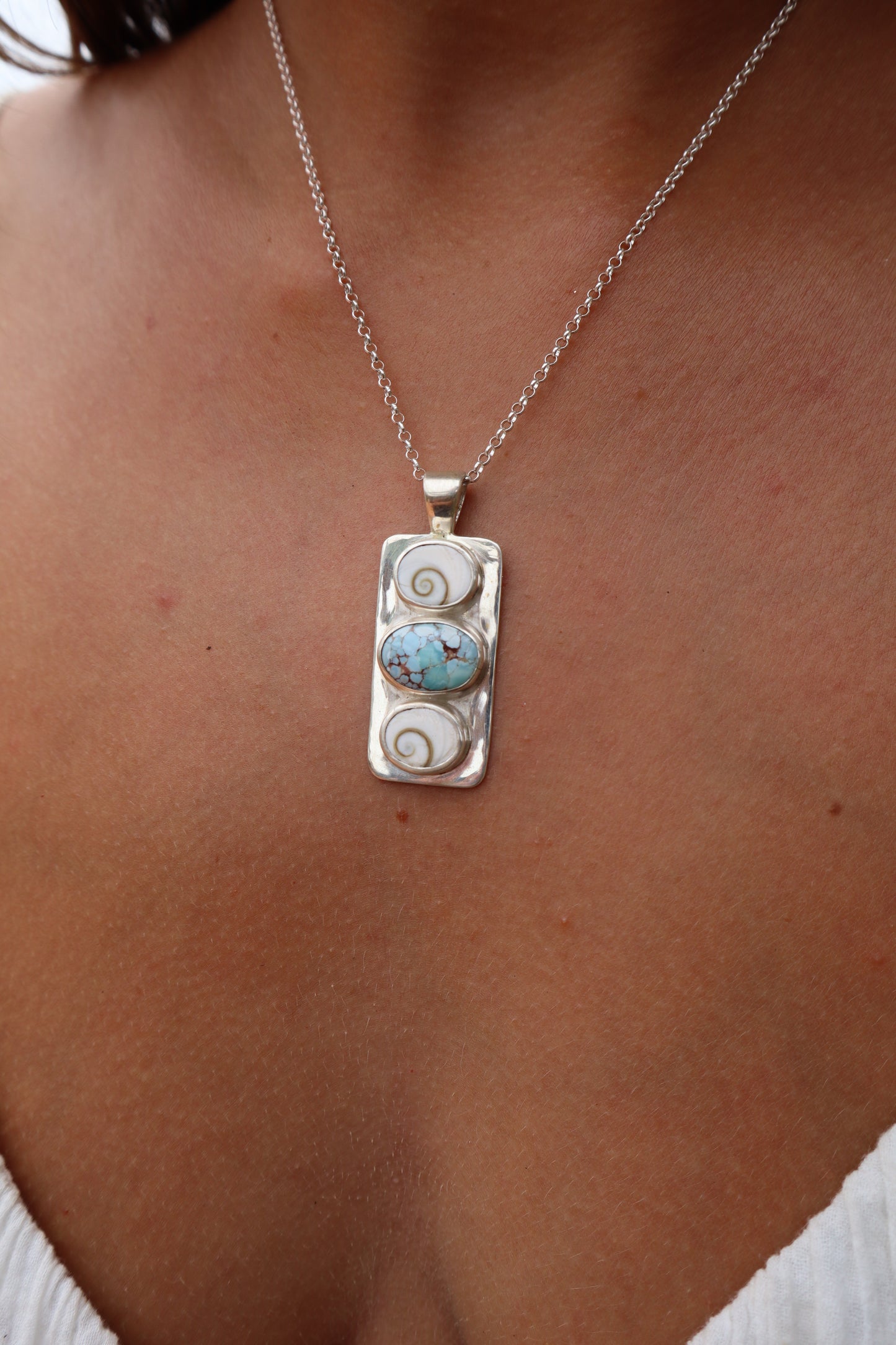 Turquoise Sea Stack Pendant