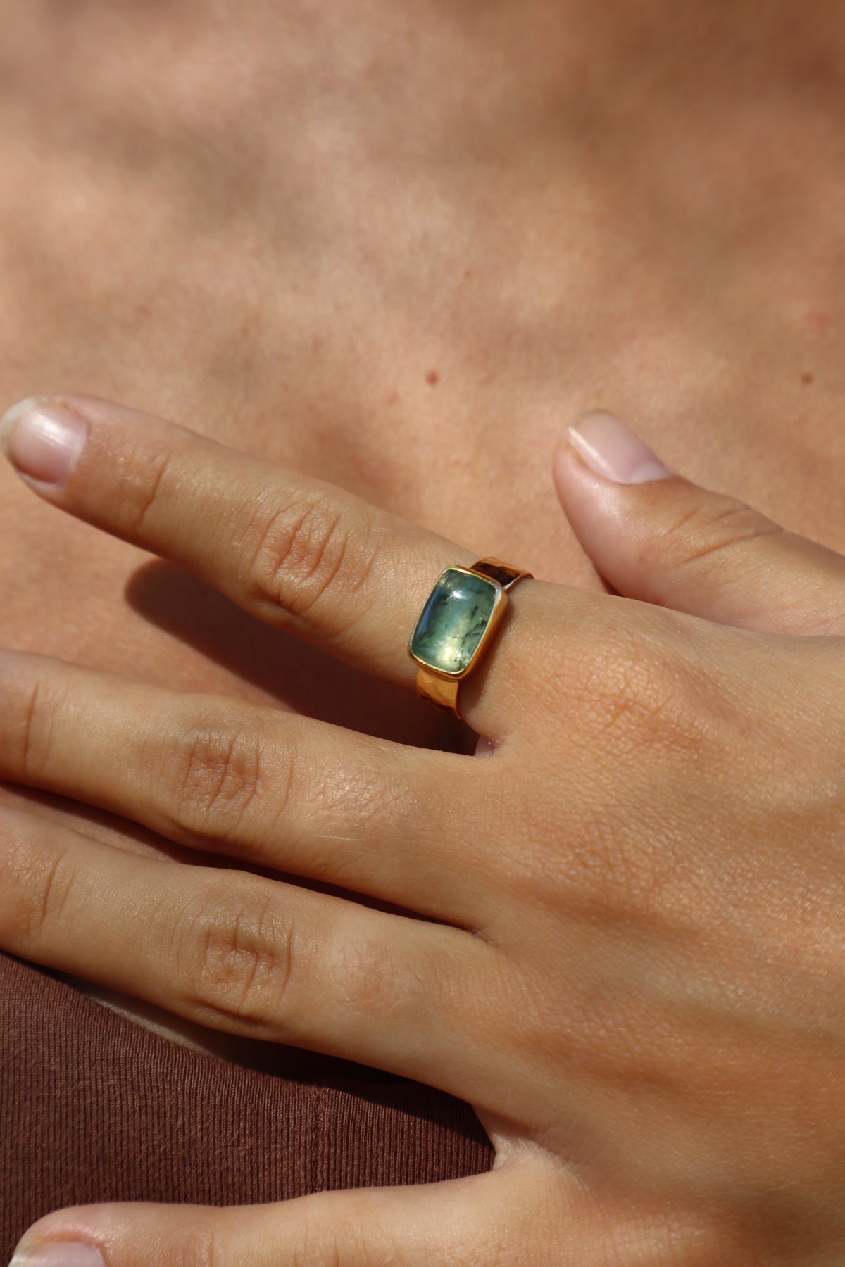 Apatite Ring SIZE 8
