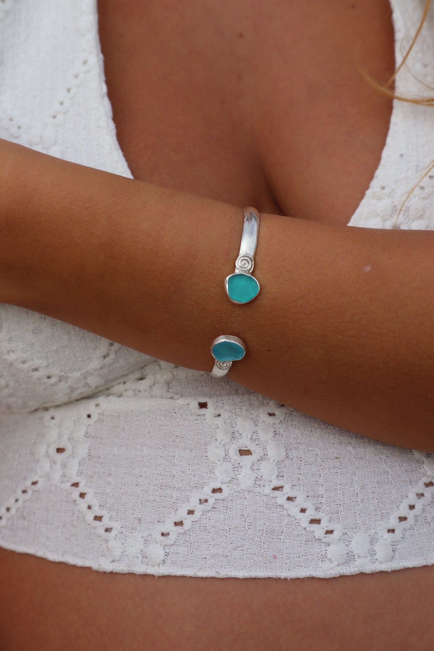 Seaglass Split Cuff