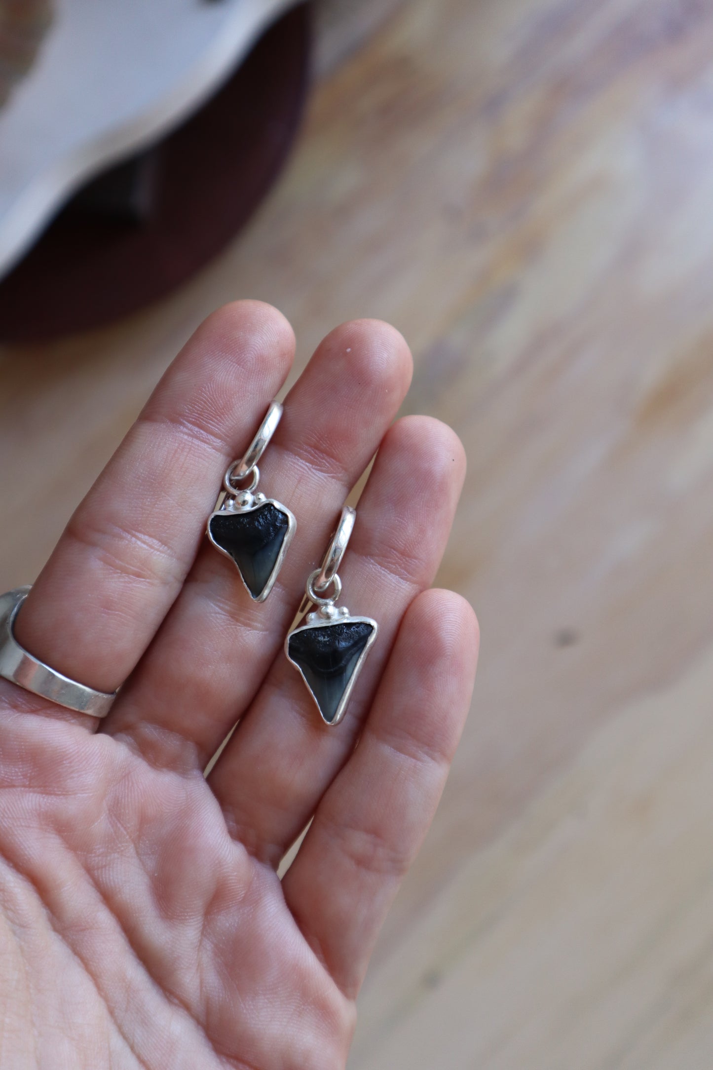 Shark Tooth Earrings