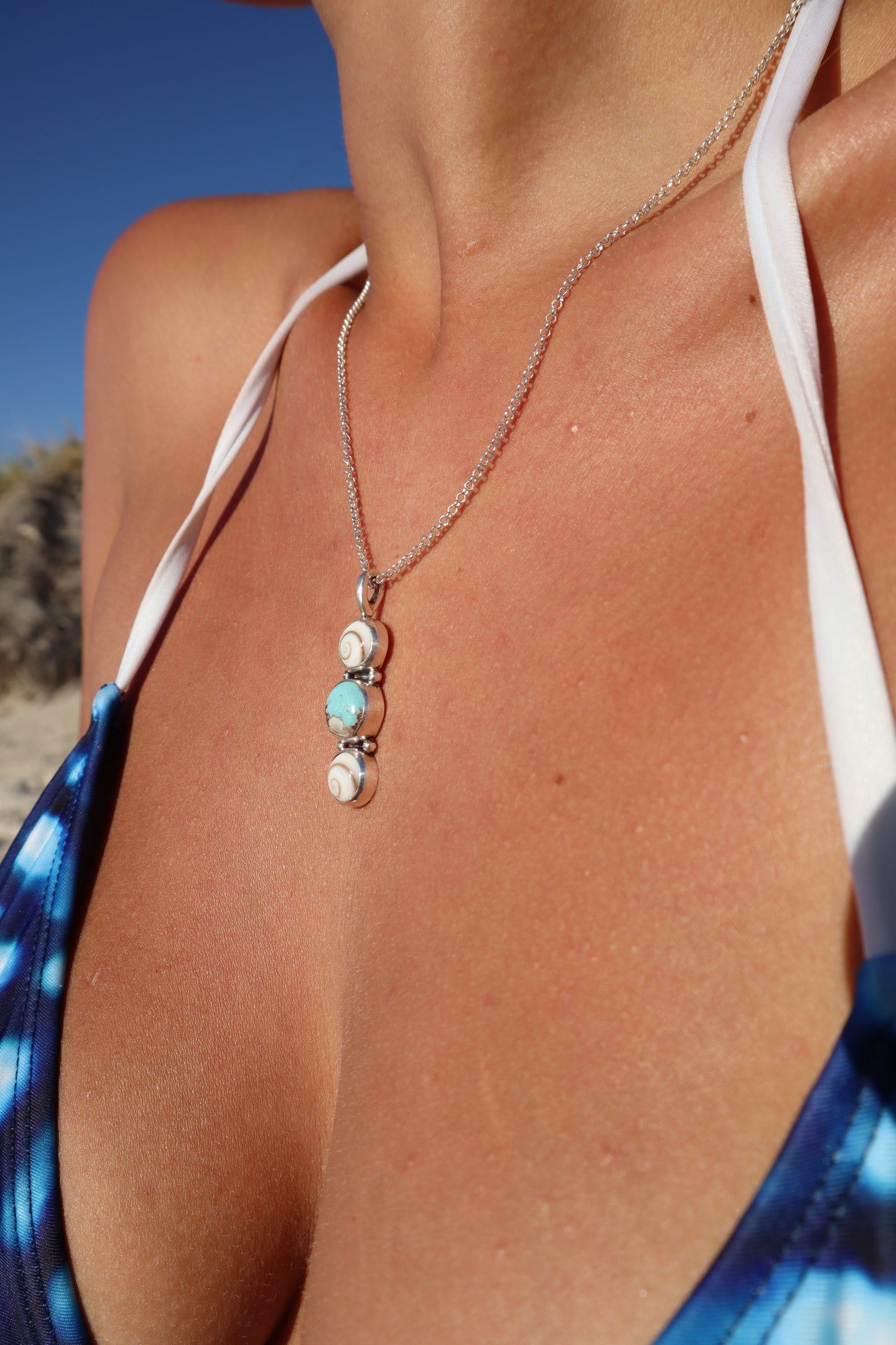 Turquoise Sea Charm Pendant