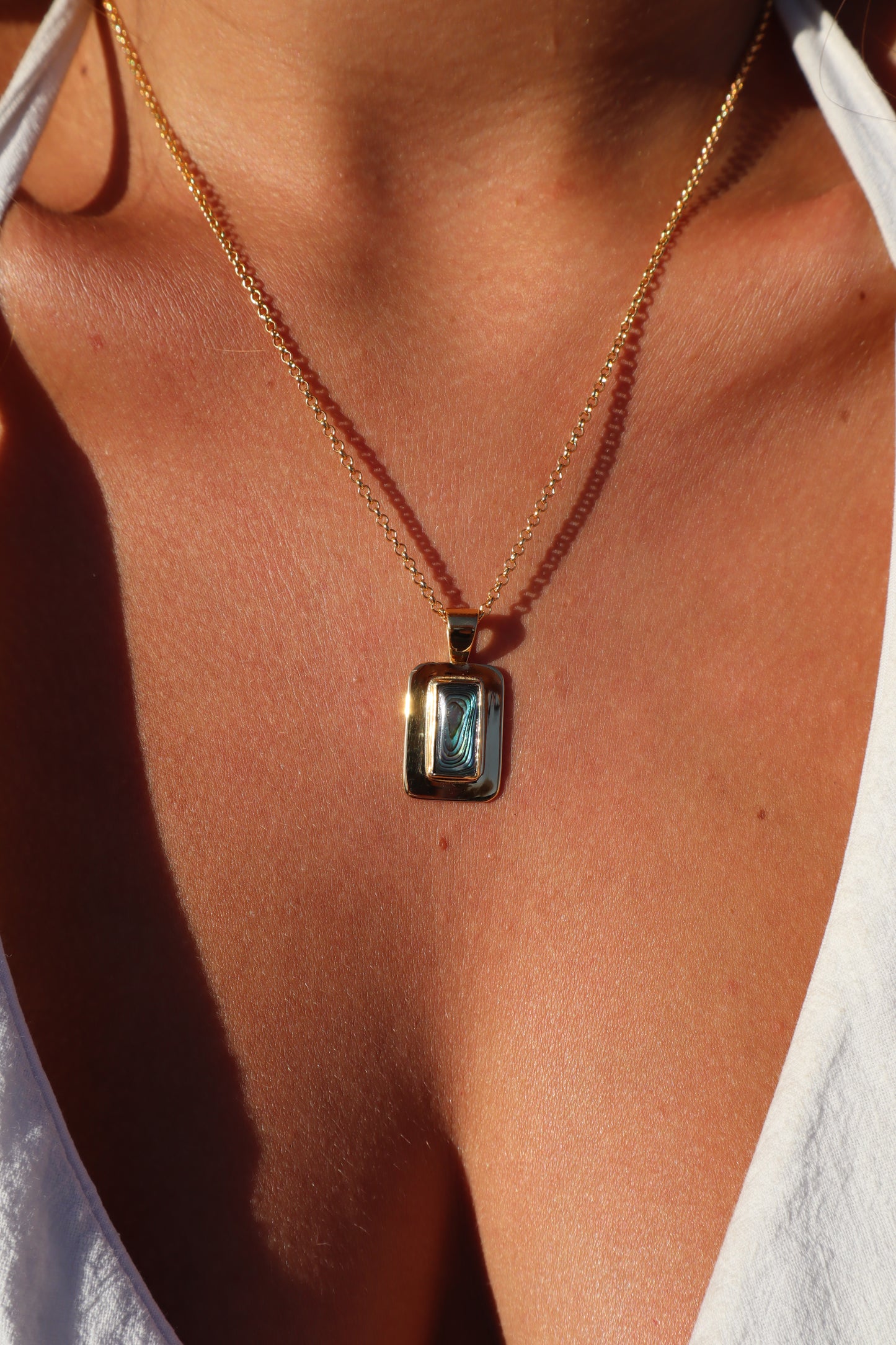 Abalone Frame Pendant