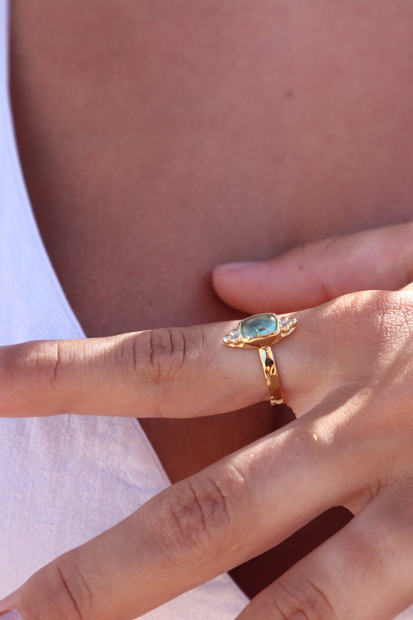 Dainty Kyanite Ring SIZE 9.5