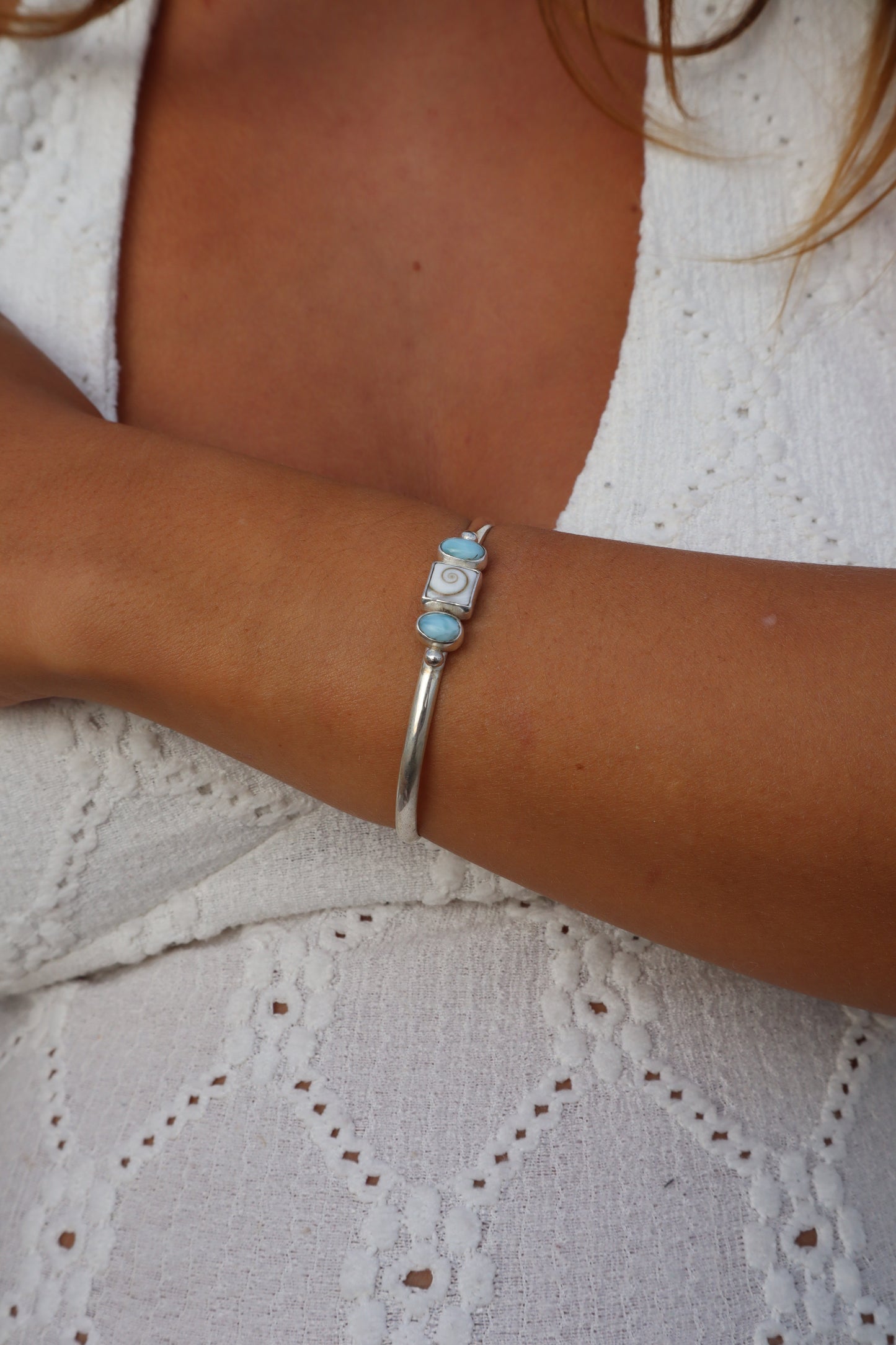 Larimar Reef Cuff