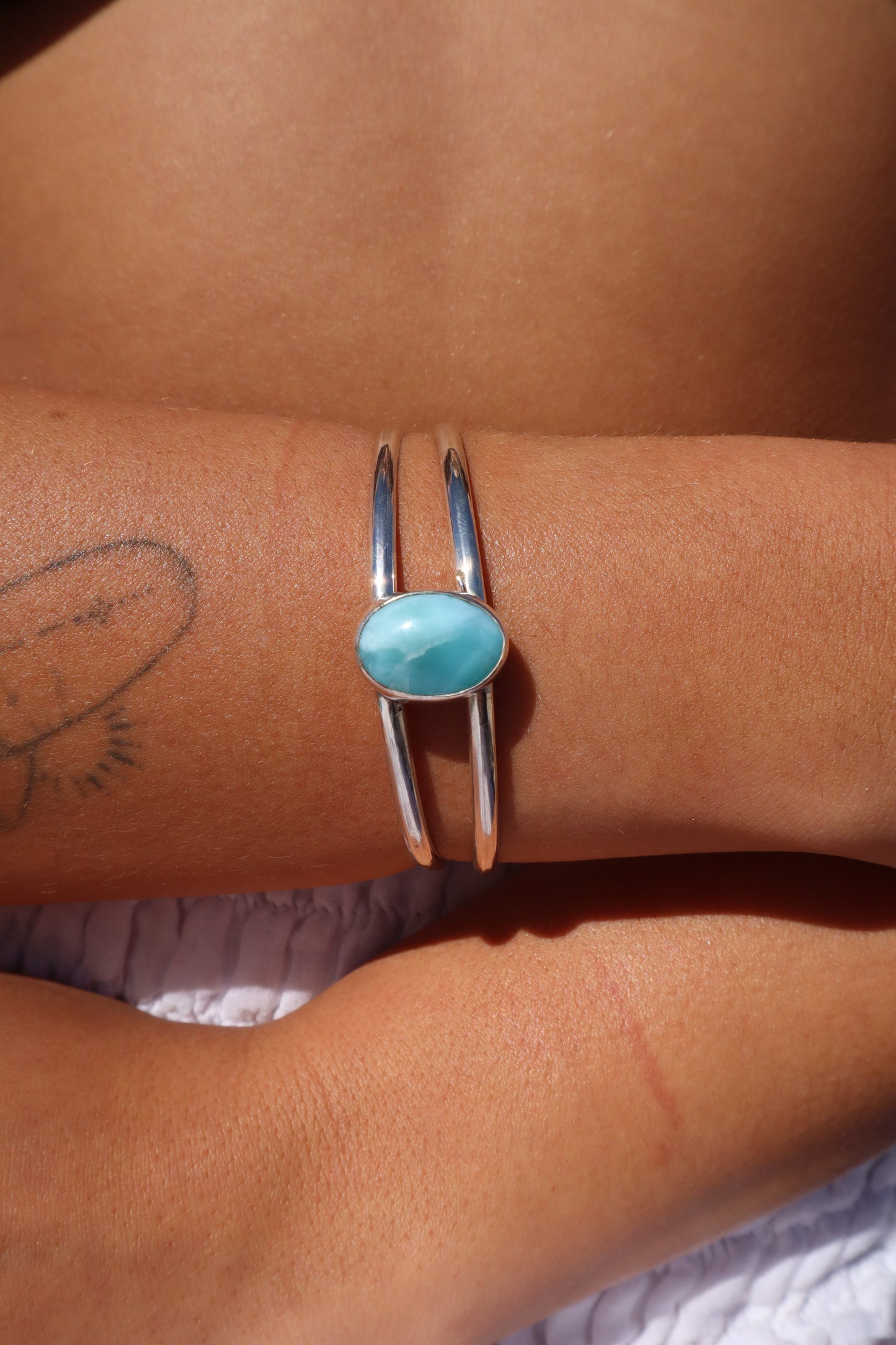 Larimar Tidal Cuff