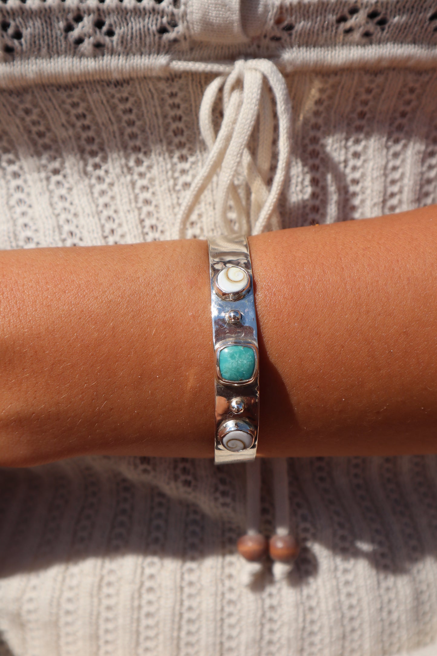 Operculum x Turquoise Marella Cuff