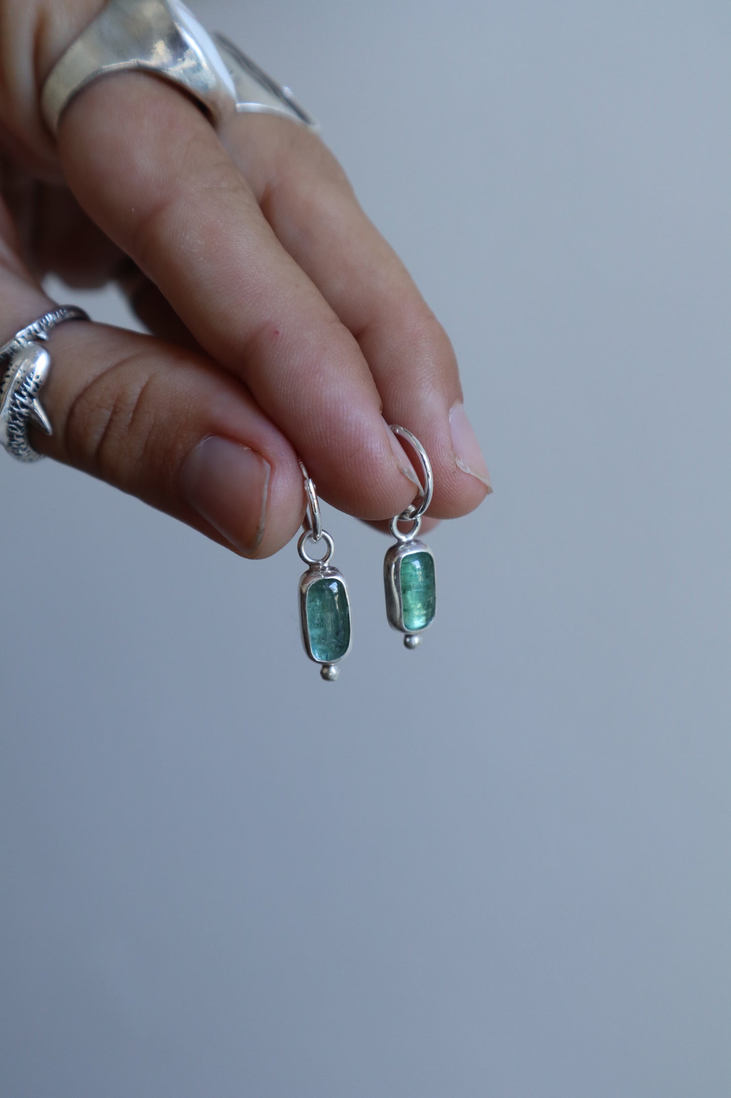 Kyanite Huggies