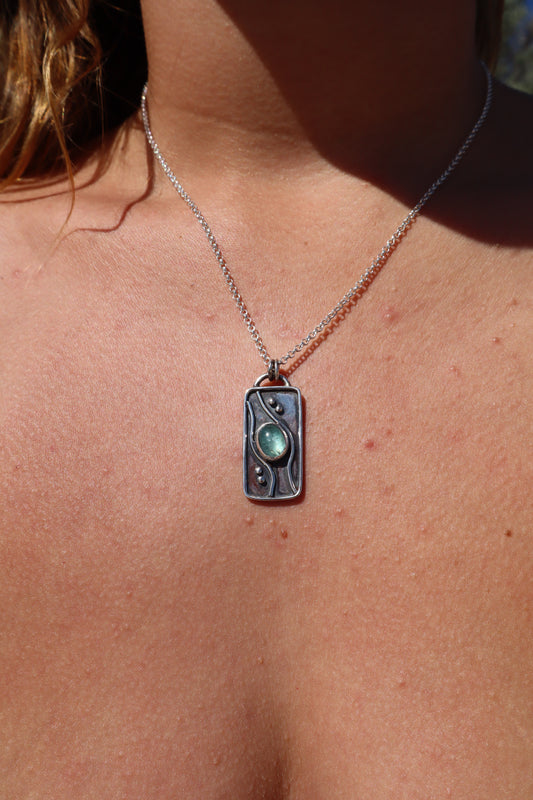Kyanite River Pendant