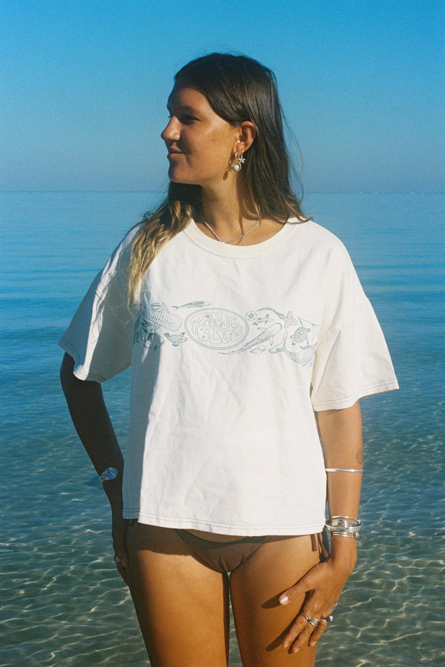 Ningaloo Tee - Cream