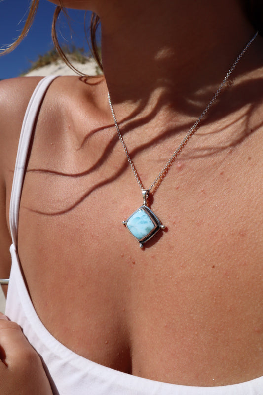 Larimar Pendant