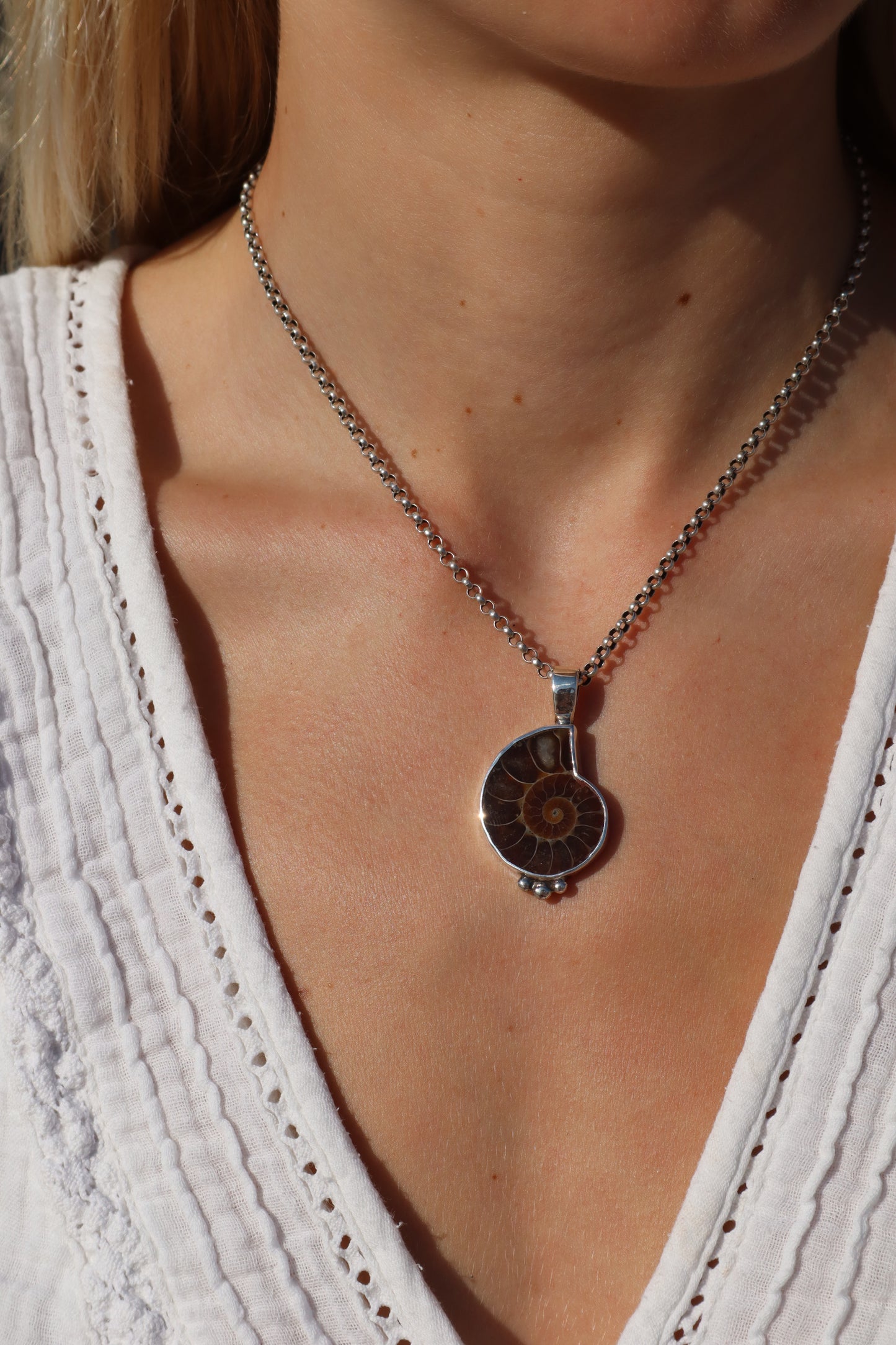 Ammonite Pendant